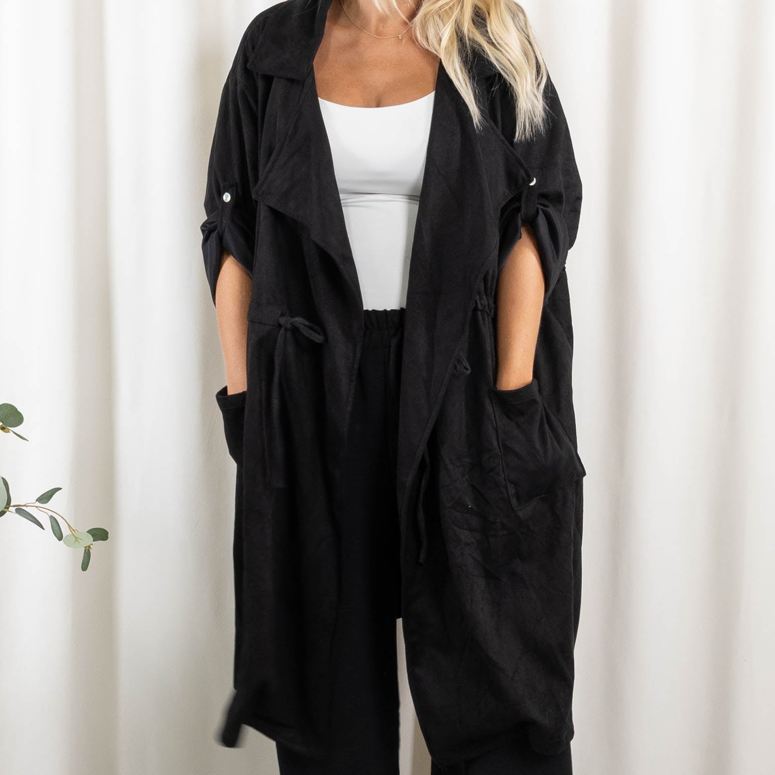 Hanne jakke, Sort