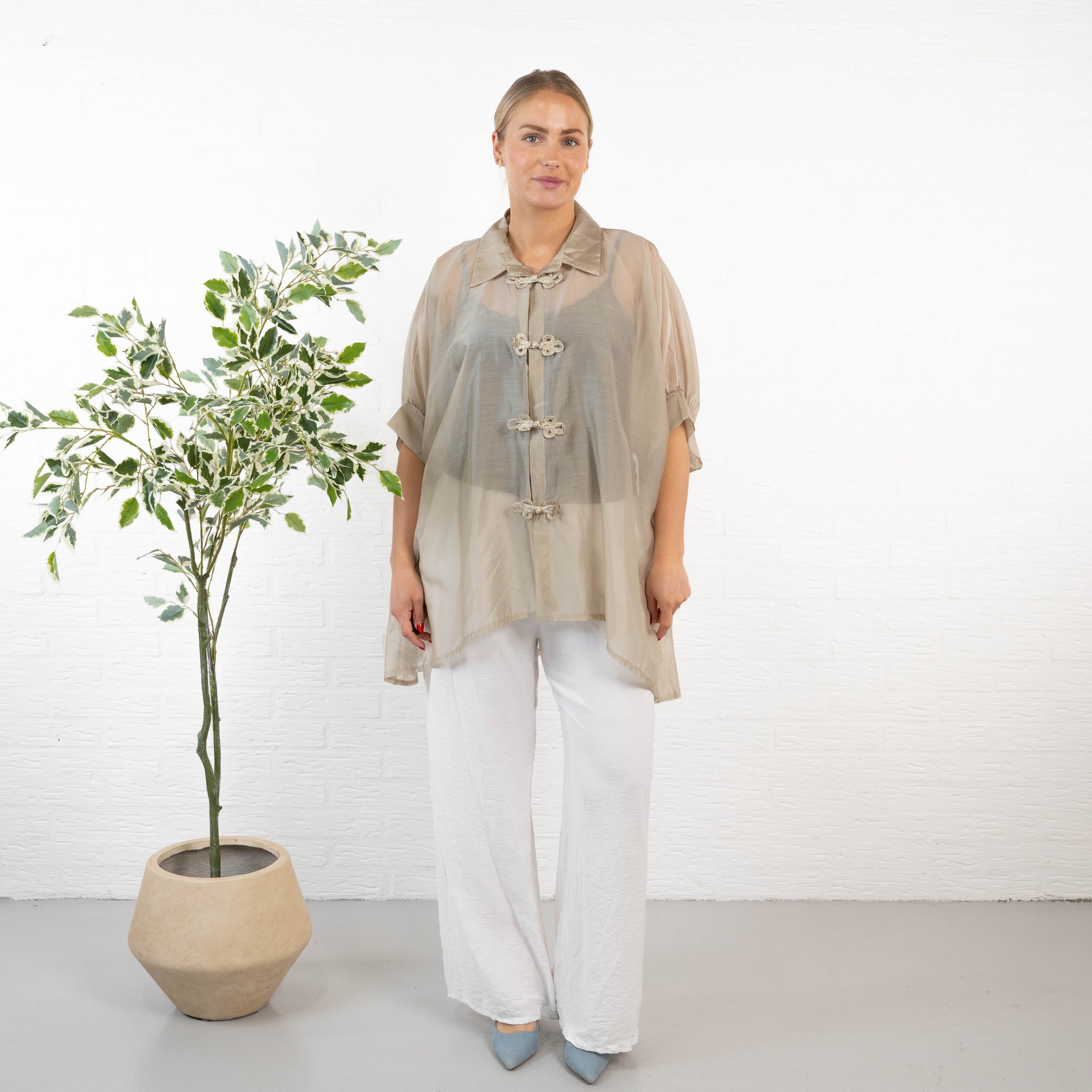 Rana skjorte, Beige