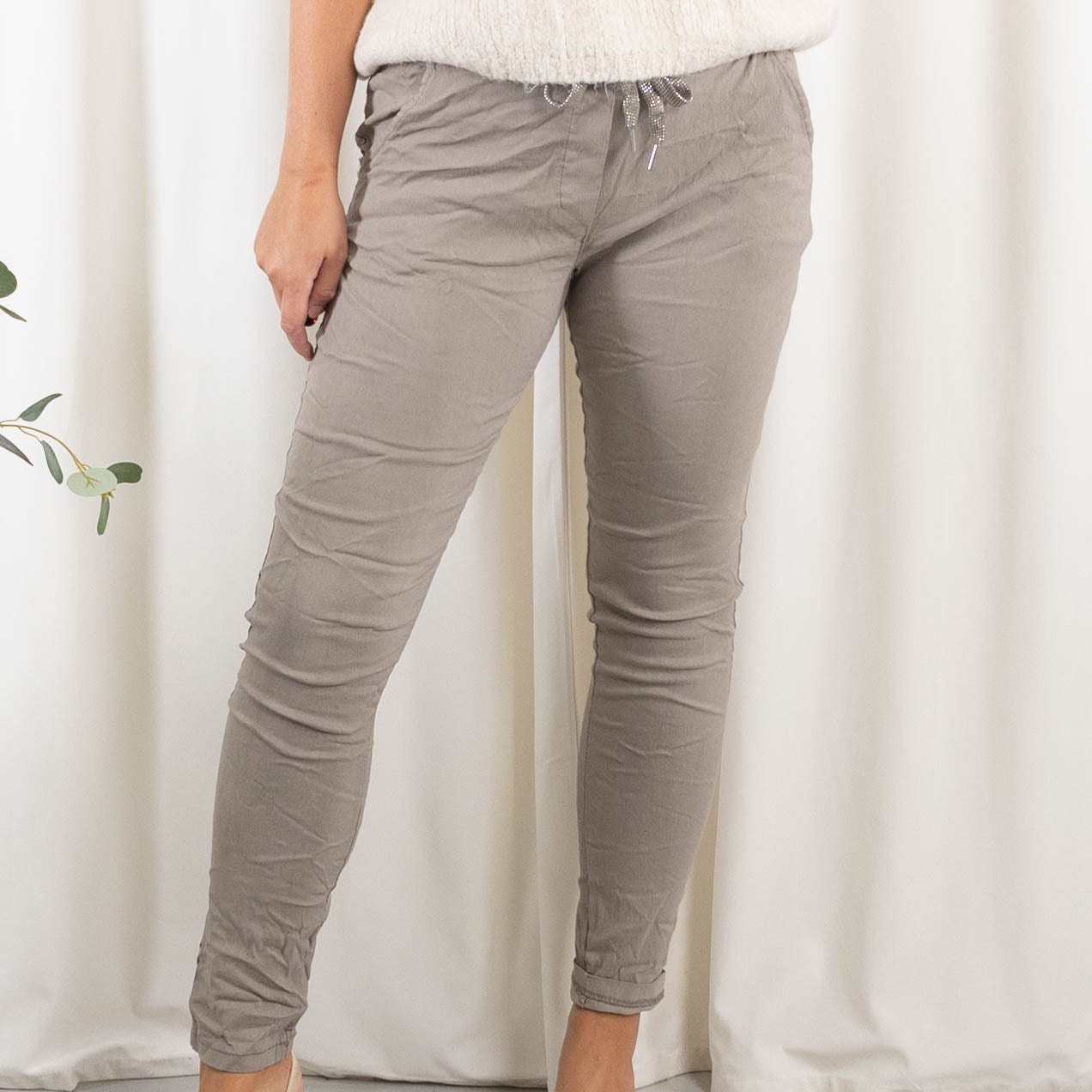 Bonny bukser, Taupe