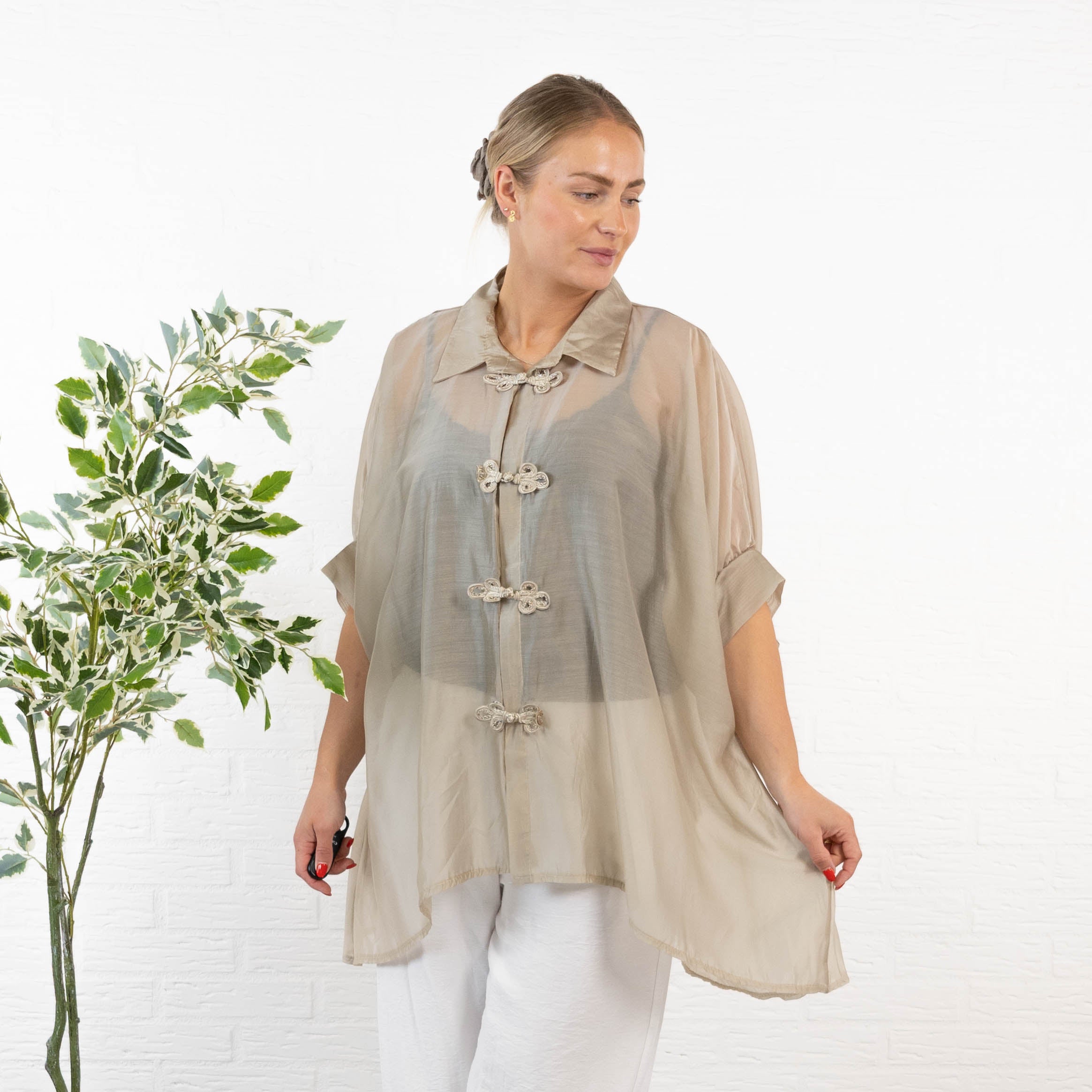 Rana skjorte, Beige