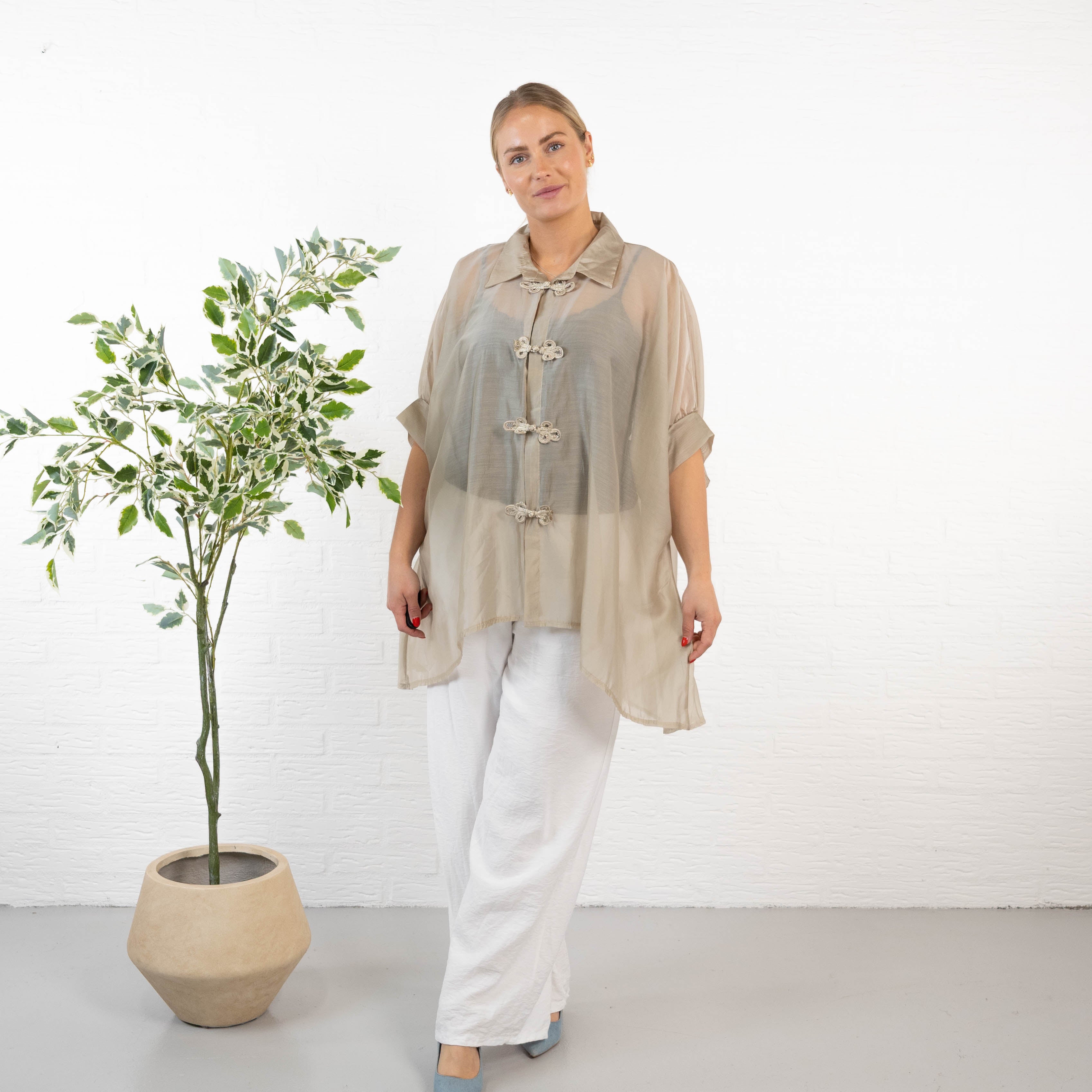 Rana skjorte, Beige