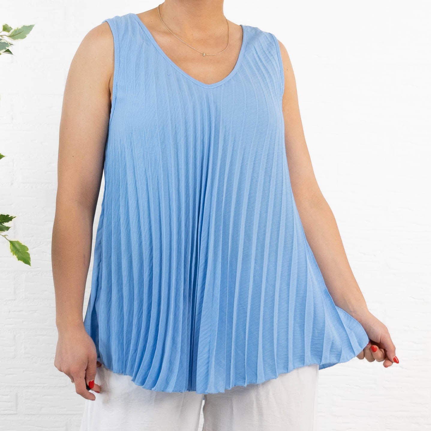 Gemma top, Dueblå