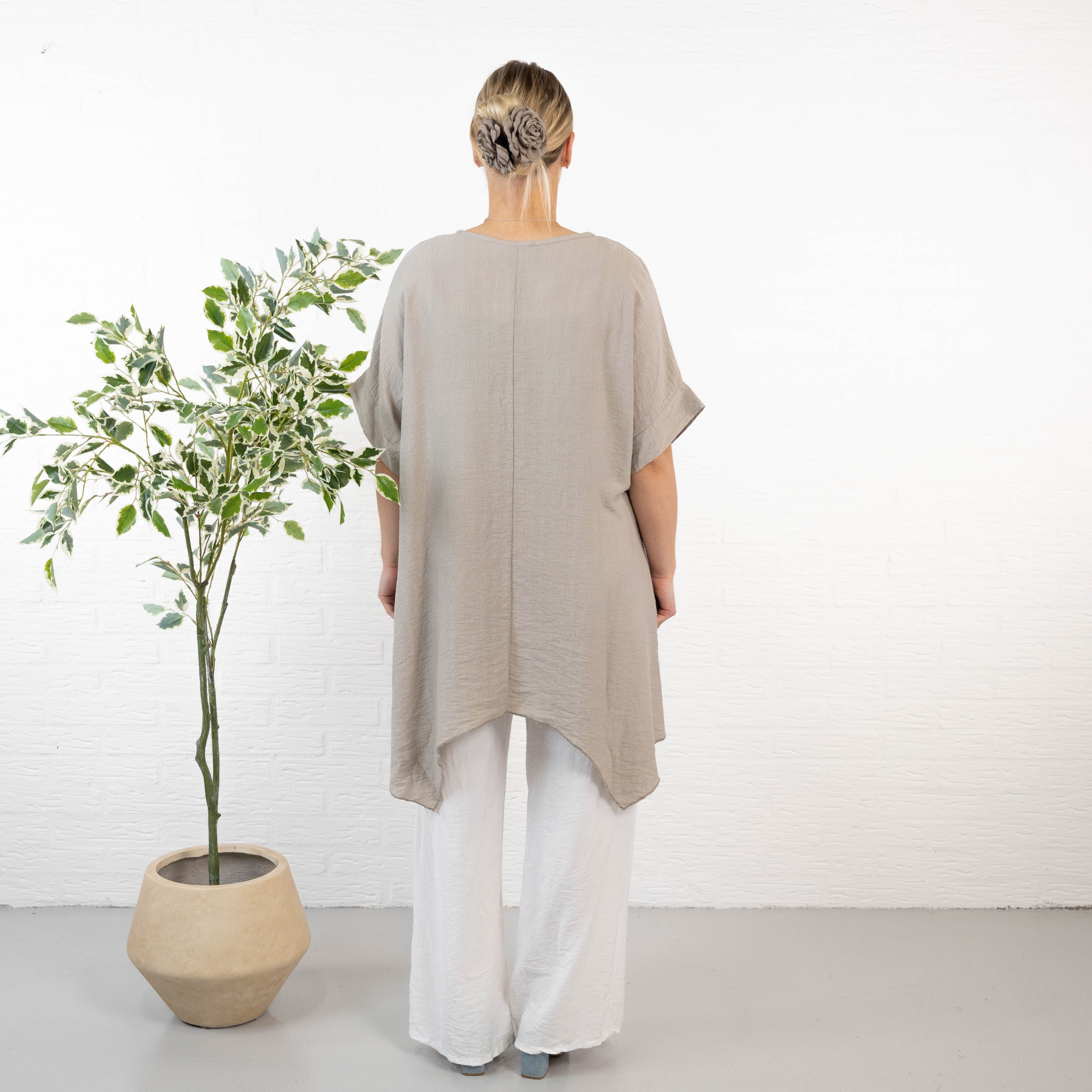 Janni tunika, Taupe