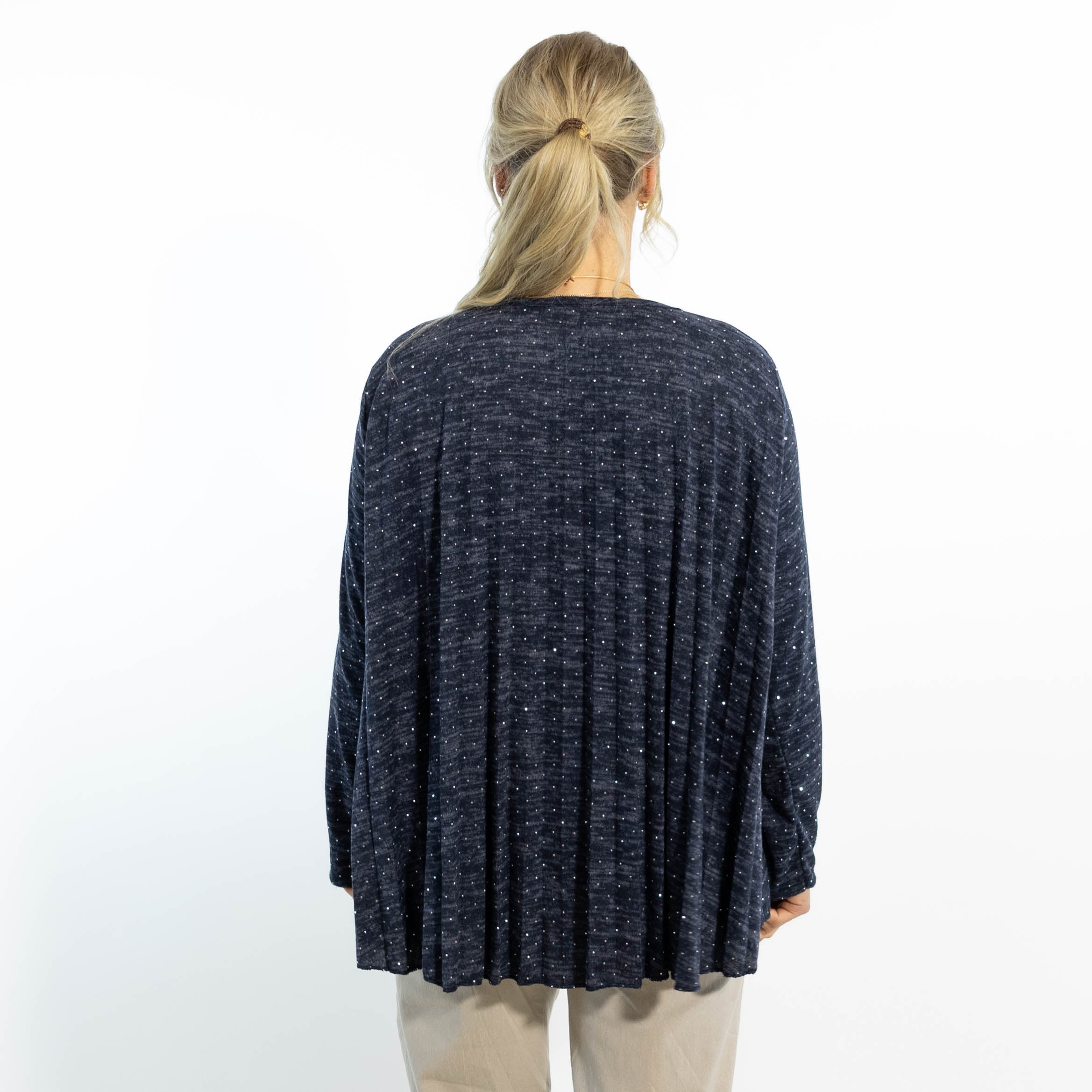 Nora overdel m. kæde, Navy