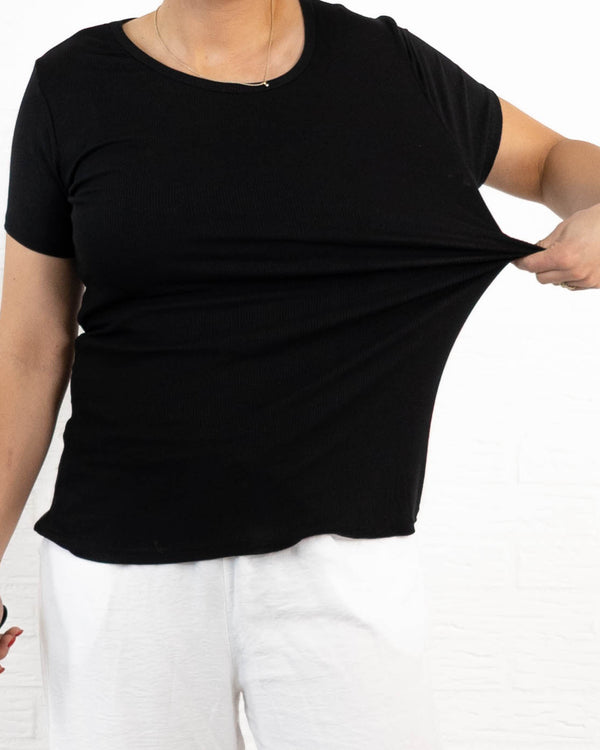 Ava t-shirt, Sort