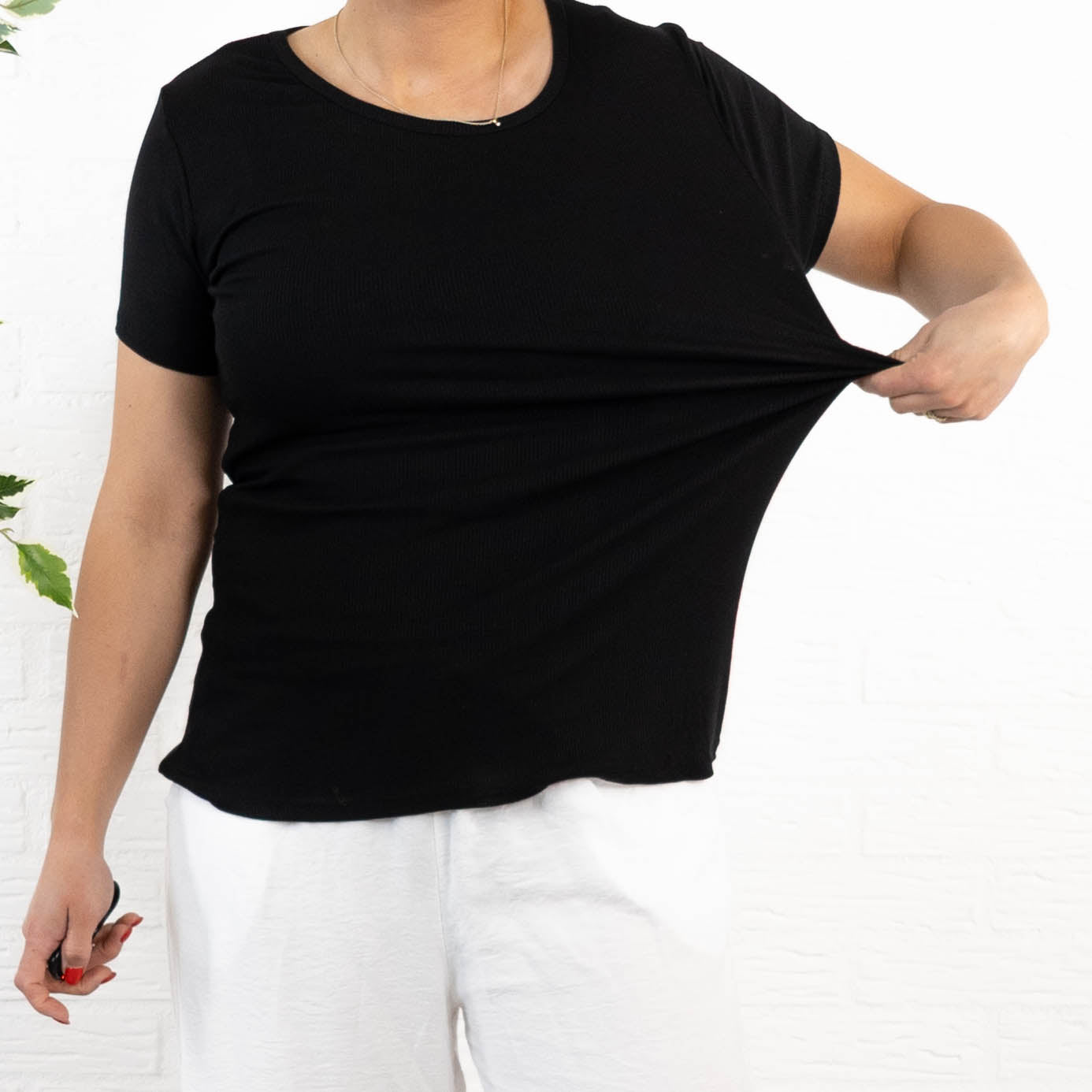 Ava t-shirt, Sort