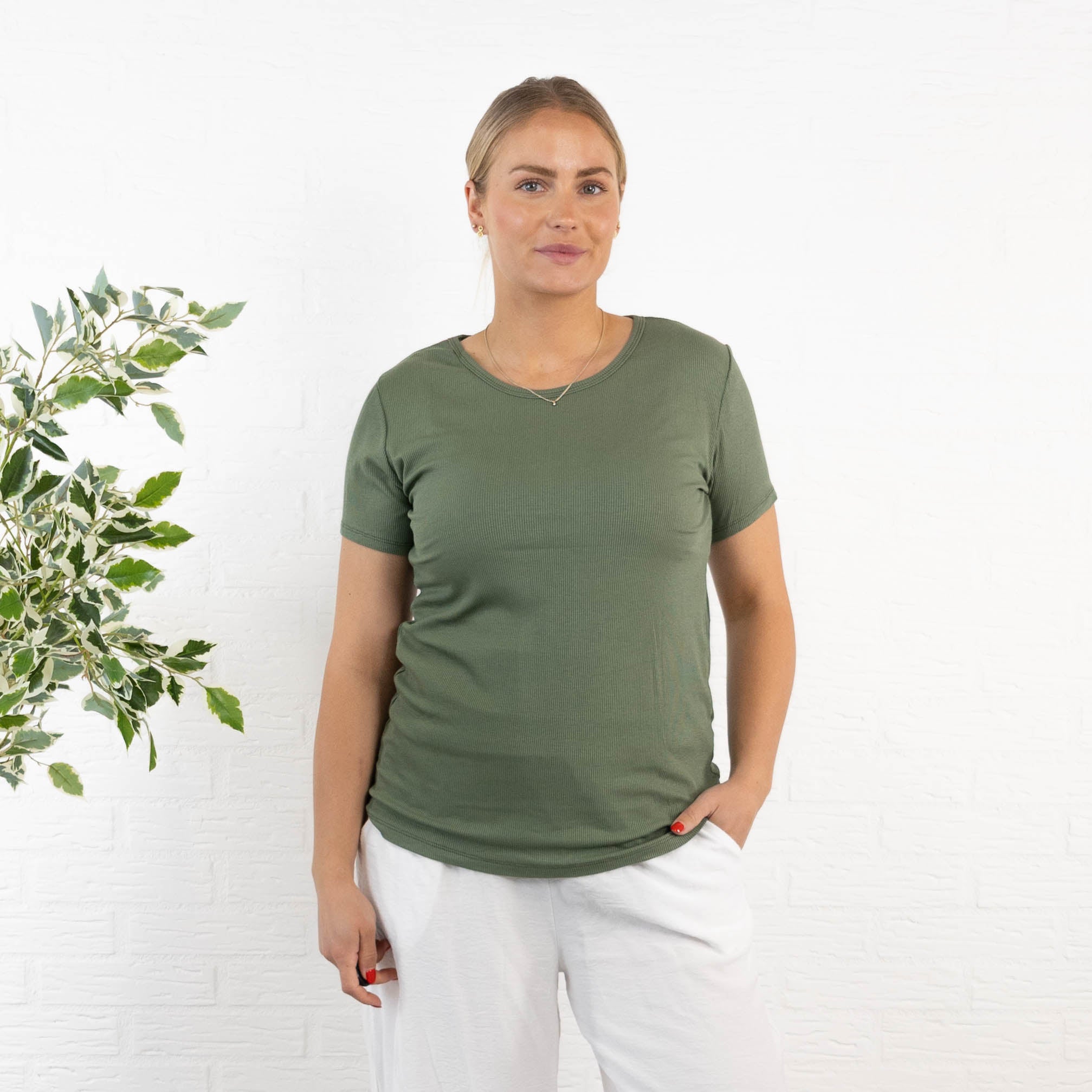Ava t-shirt, Khaki