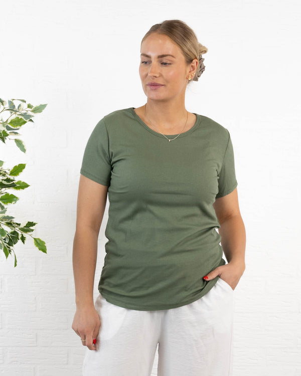 Ava t-shirt, Khaki