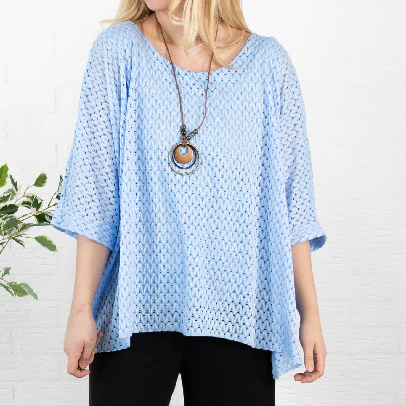 Hanne overdel, Lyseblå