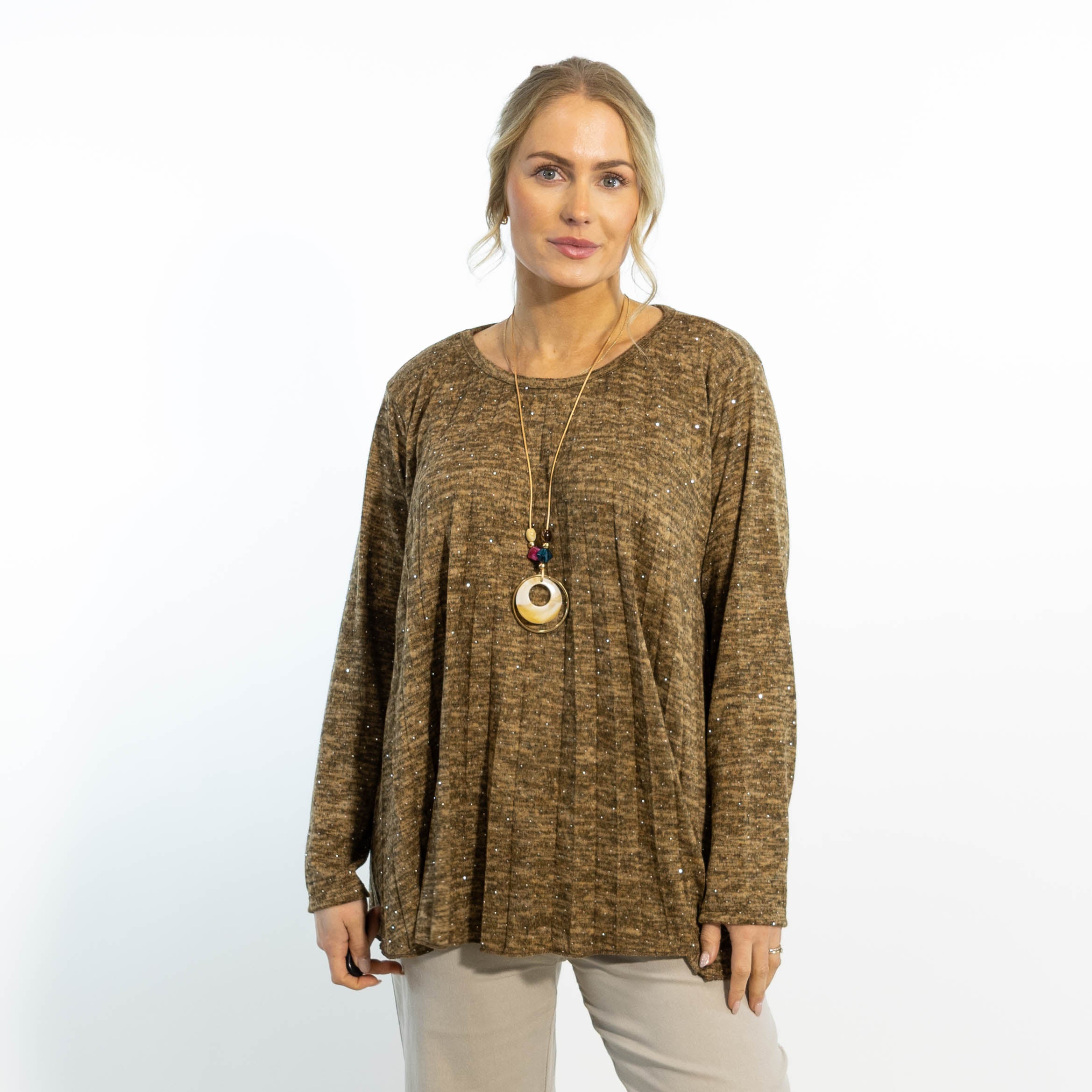 Nora overdel m. kæde, Lys Choko