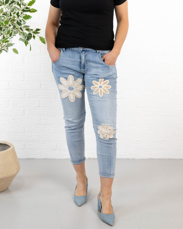 Pola 7/8 jeans, Lysvask