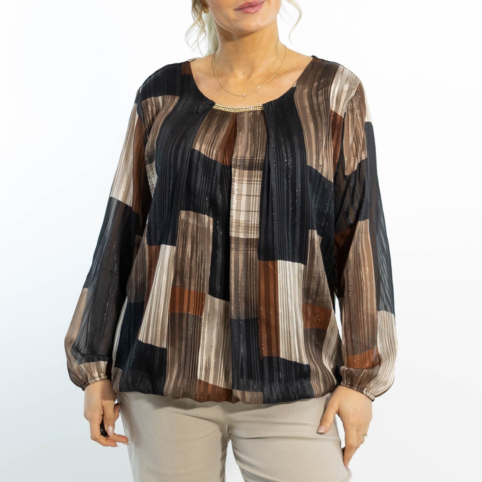 Emmy dobbeltlayer overdel, Sort