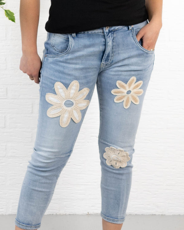 Pola 7/8 jeans, Lysvask
