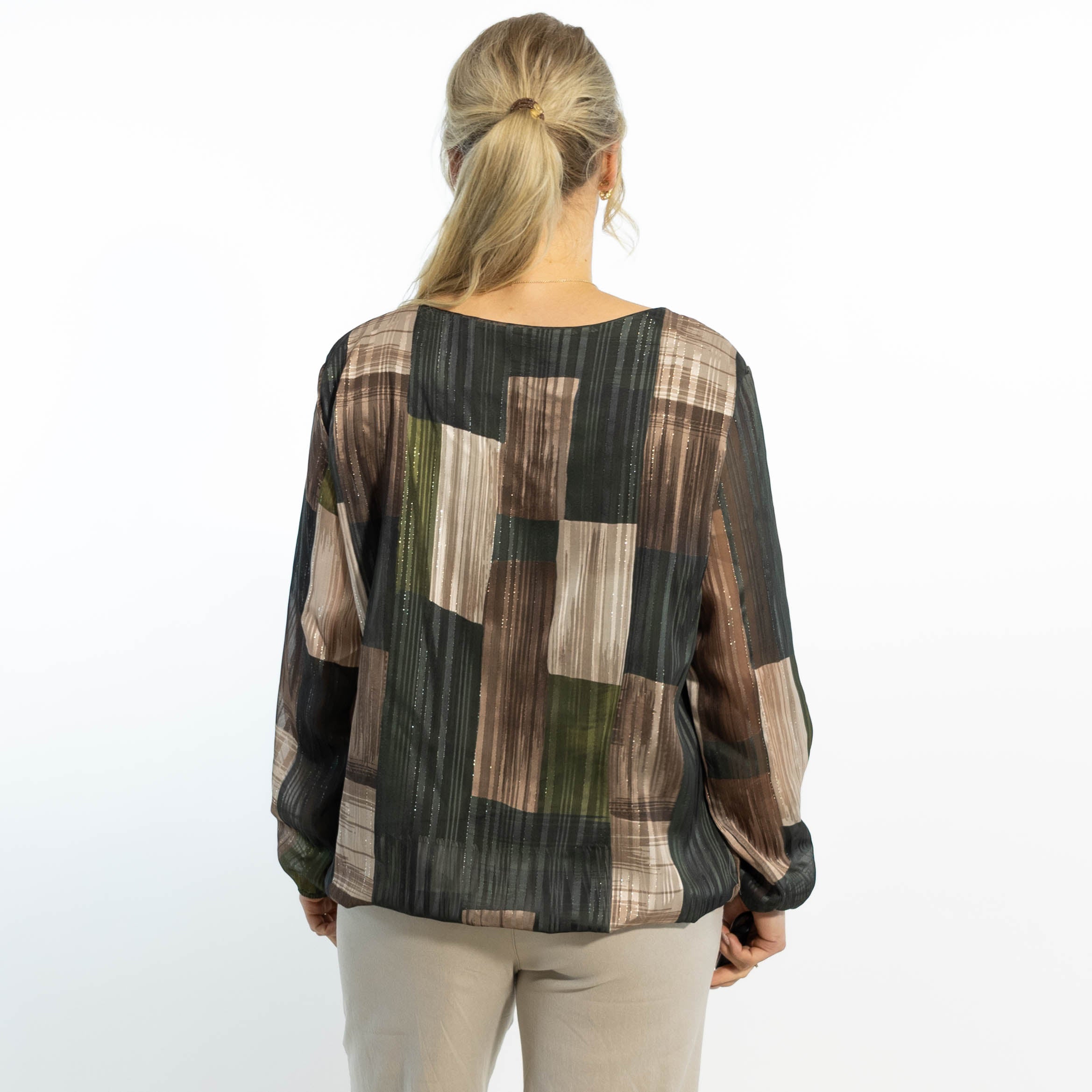 Emmy dobbeltlayer overdel, Khaki