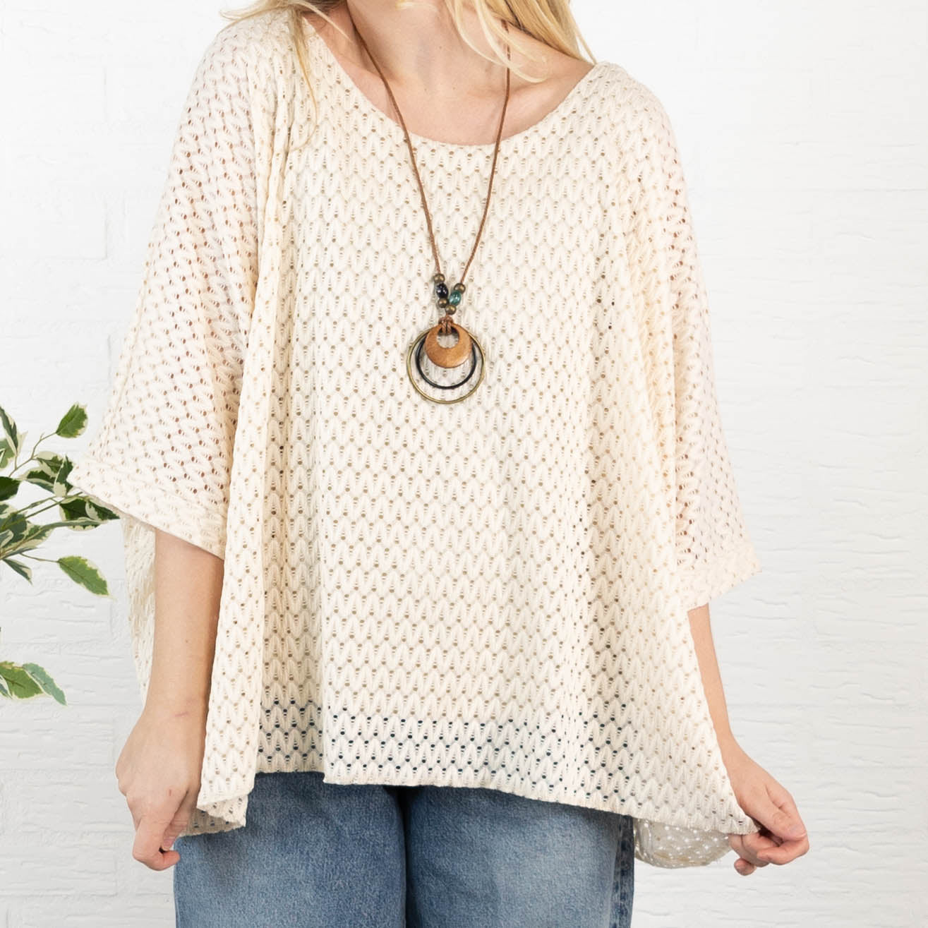 Hanne overdel, Beige