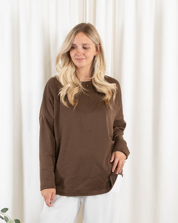 Andrea sweatshirt, Choko