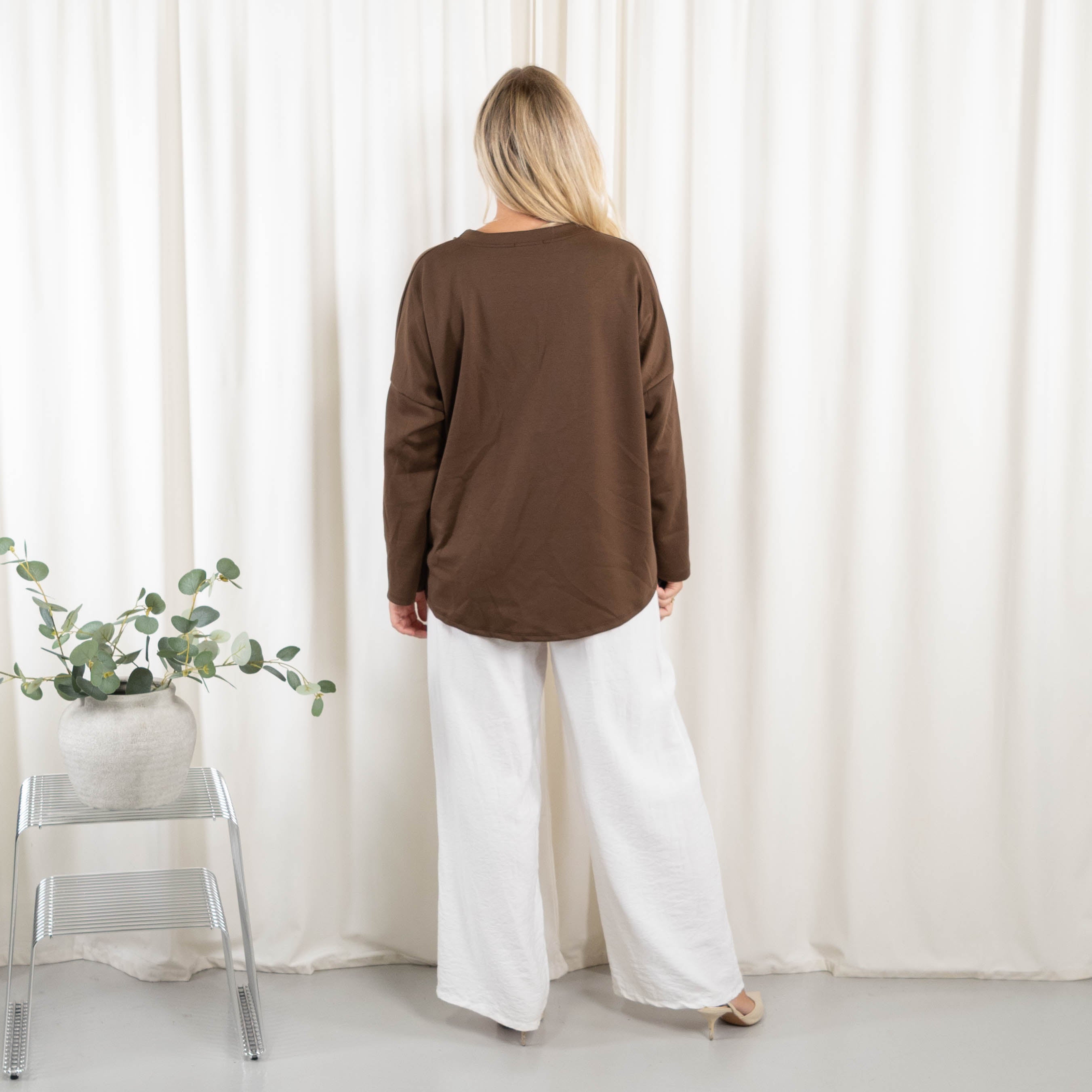 Andrea sweatshirt, Choko