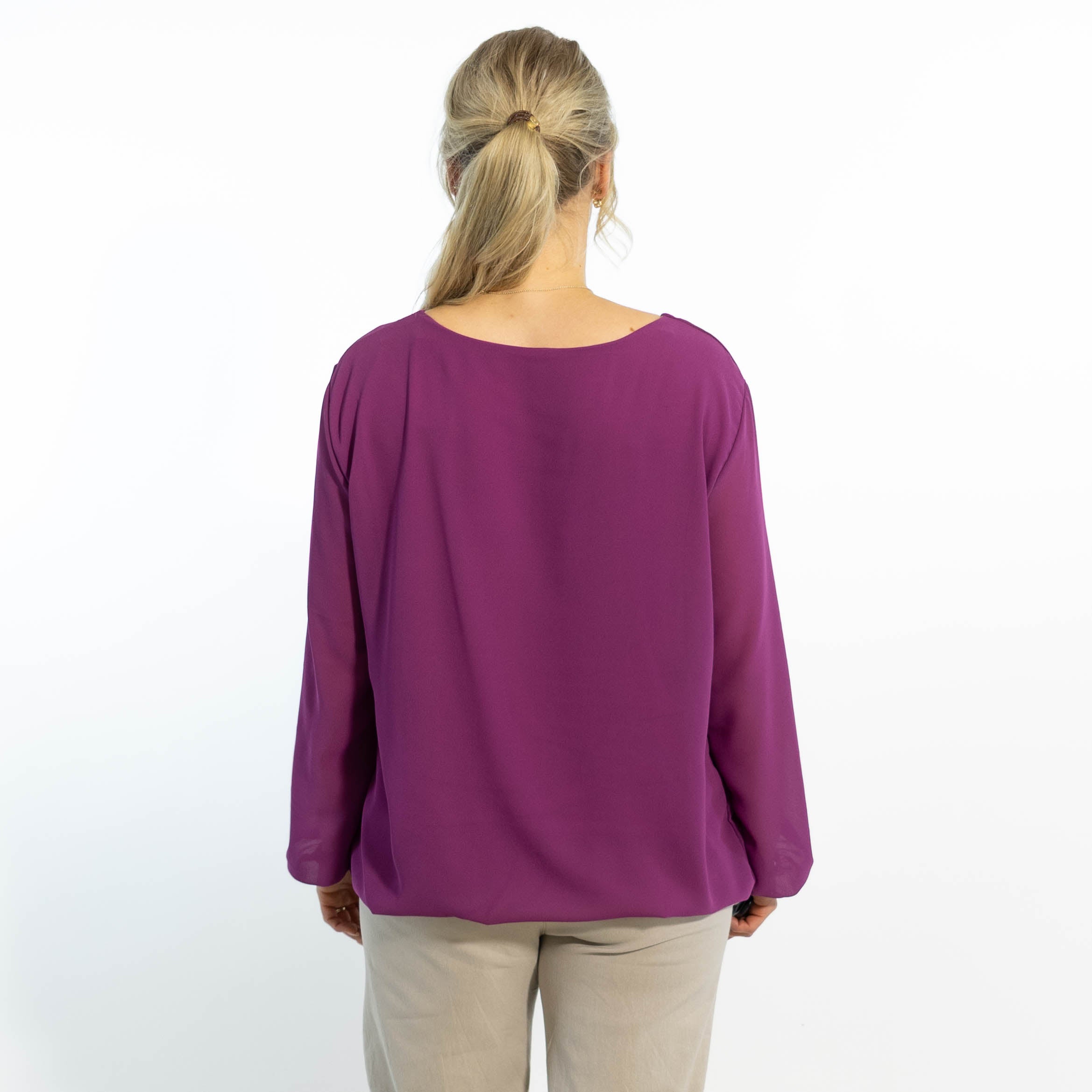 Adda chiffon overdel, Lilla