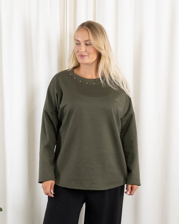 Andrea sweatshirt, Khaki