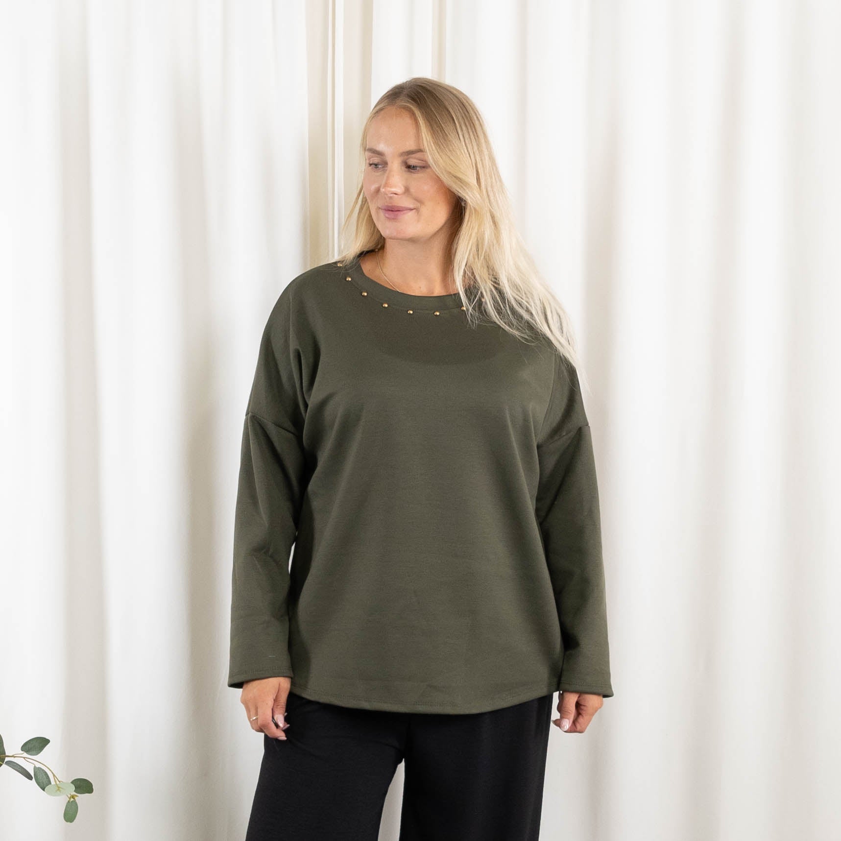 Andrea sweatshirt, Khaki