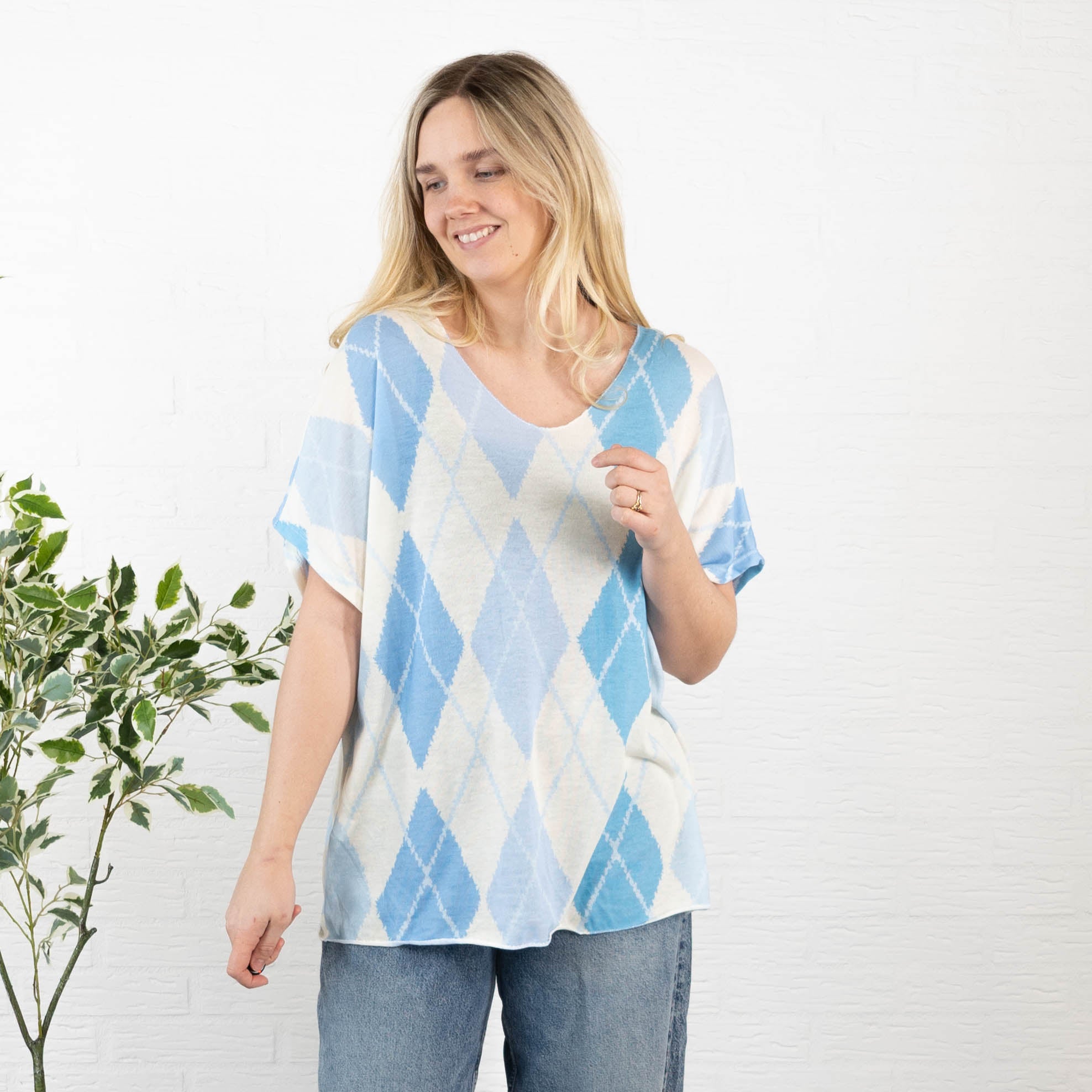 Susan strik, Lyseblå