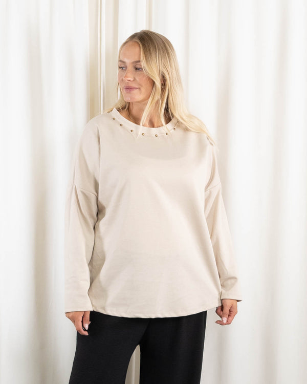 Andrea sweatshirt, Beige