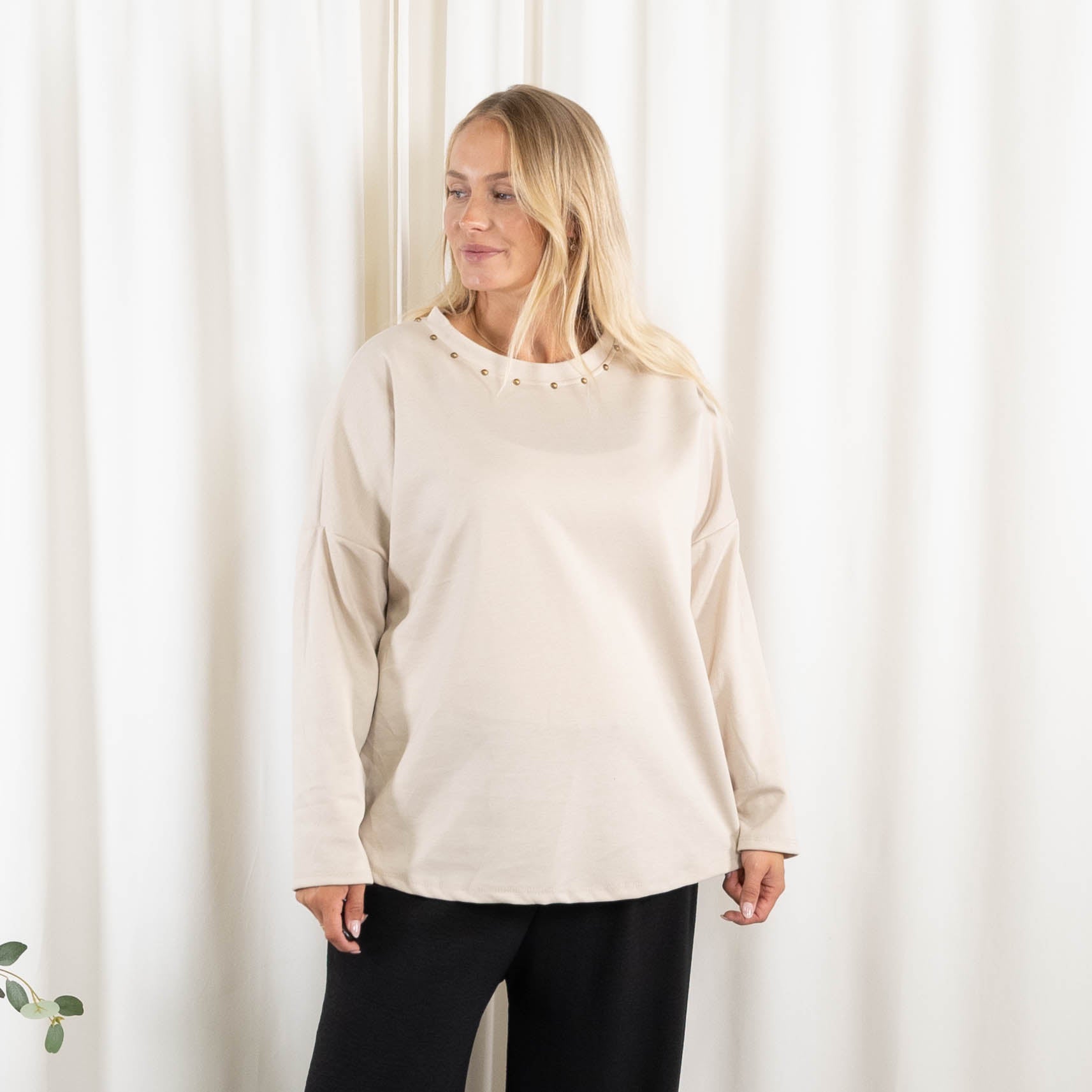 Andrea sweatshirt, Beige