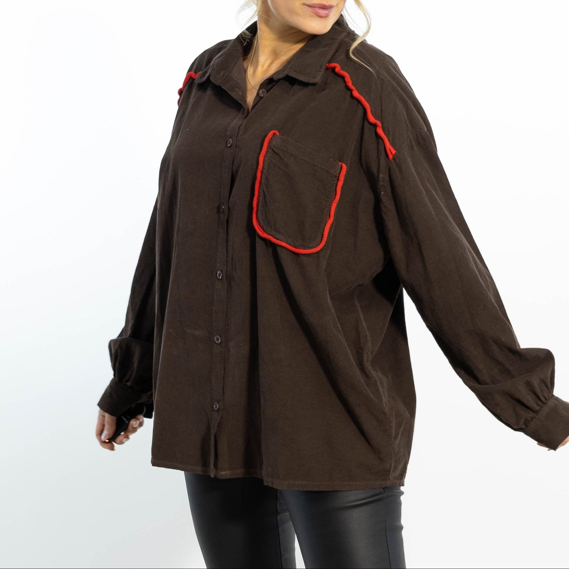 Denny babyfjøjls skjorte, Choko