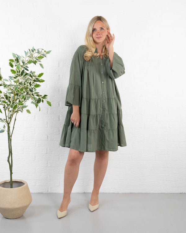 Qyra Tunika/Kjole, Khaki