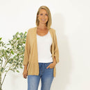 Donna strik cardigan, Beige