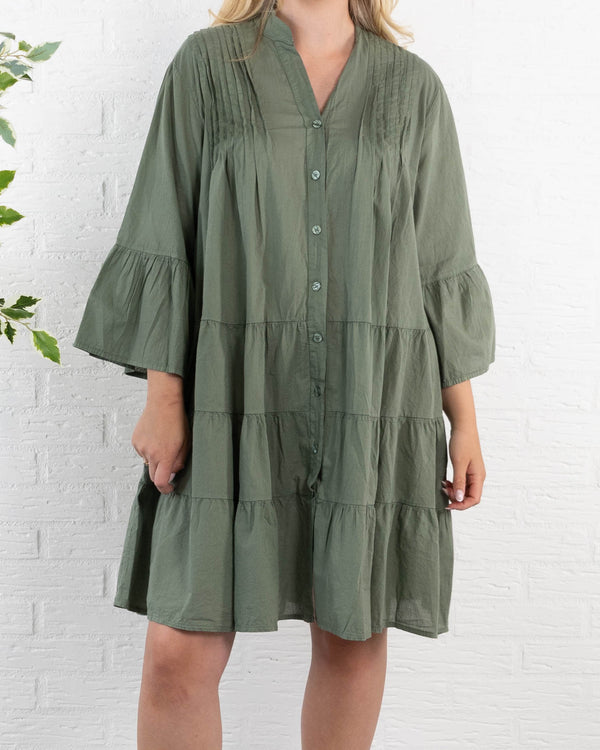 Qyra Tunika/Kjole, Khaki