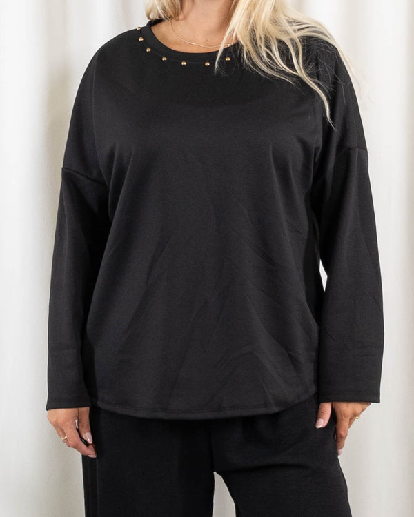 Andrea sweatshirt, Sort