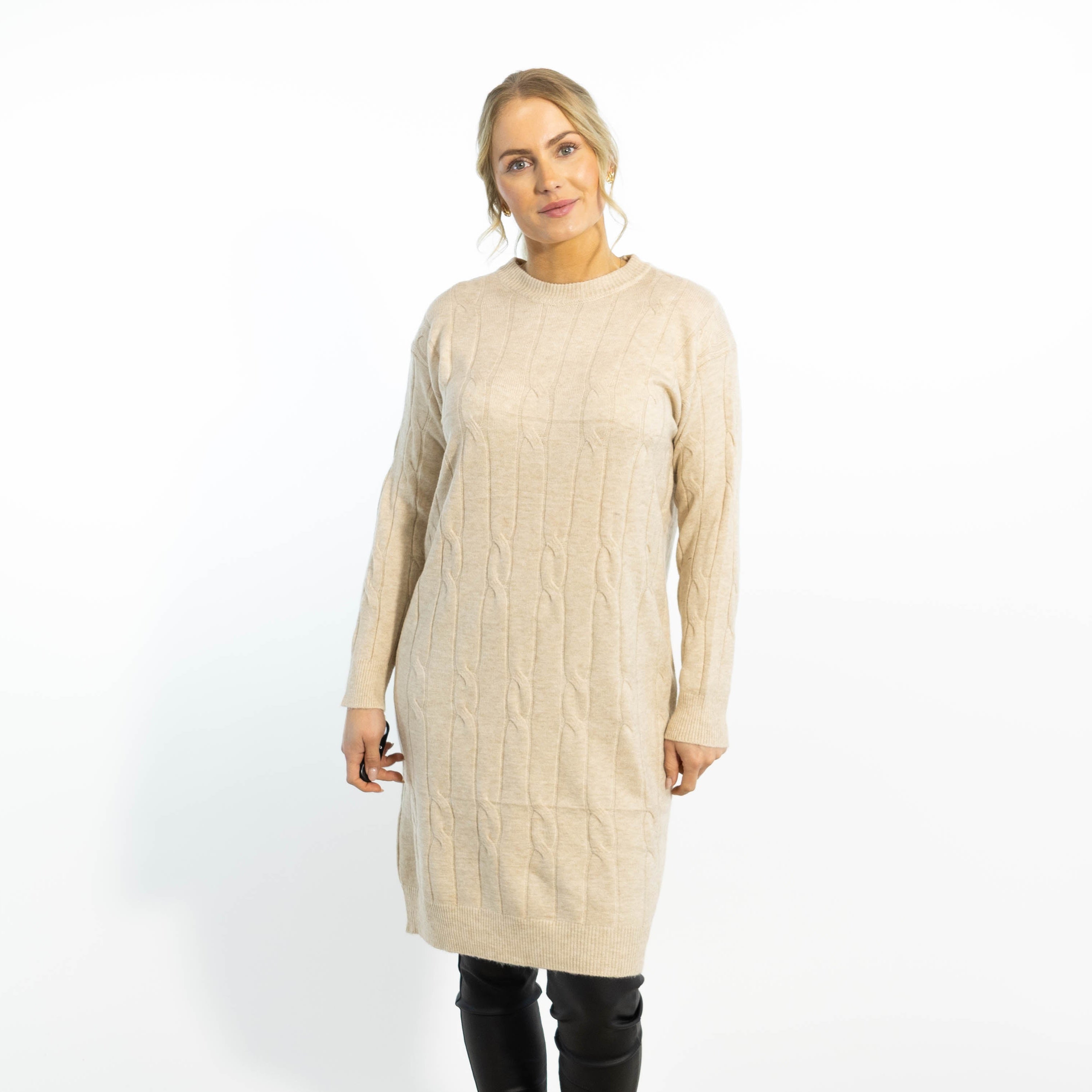 Erika striktunika, Beige