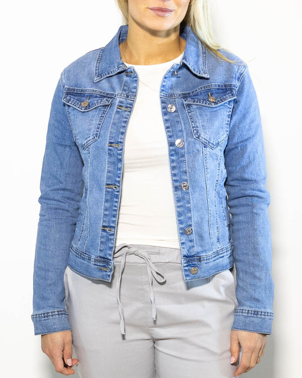 Roma denim jakke, Lysvask