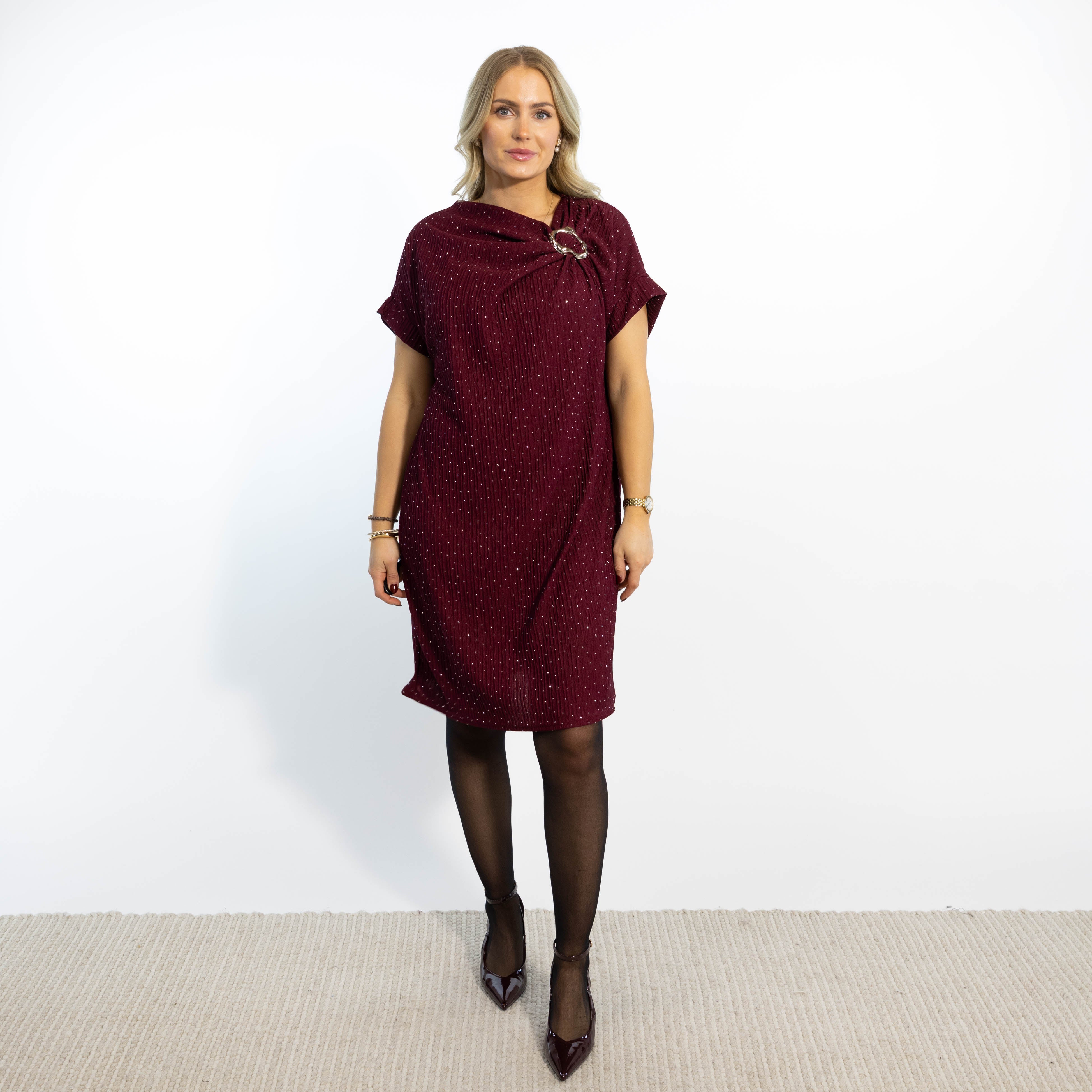 Norma kjole, Bordeaux