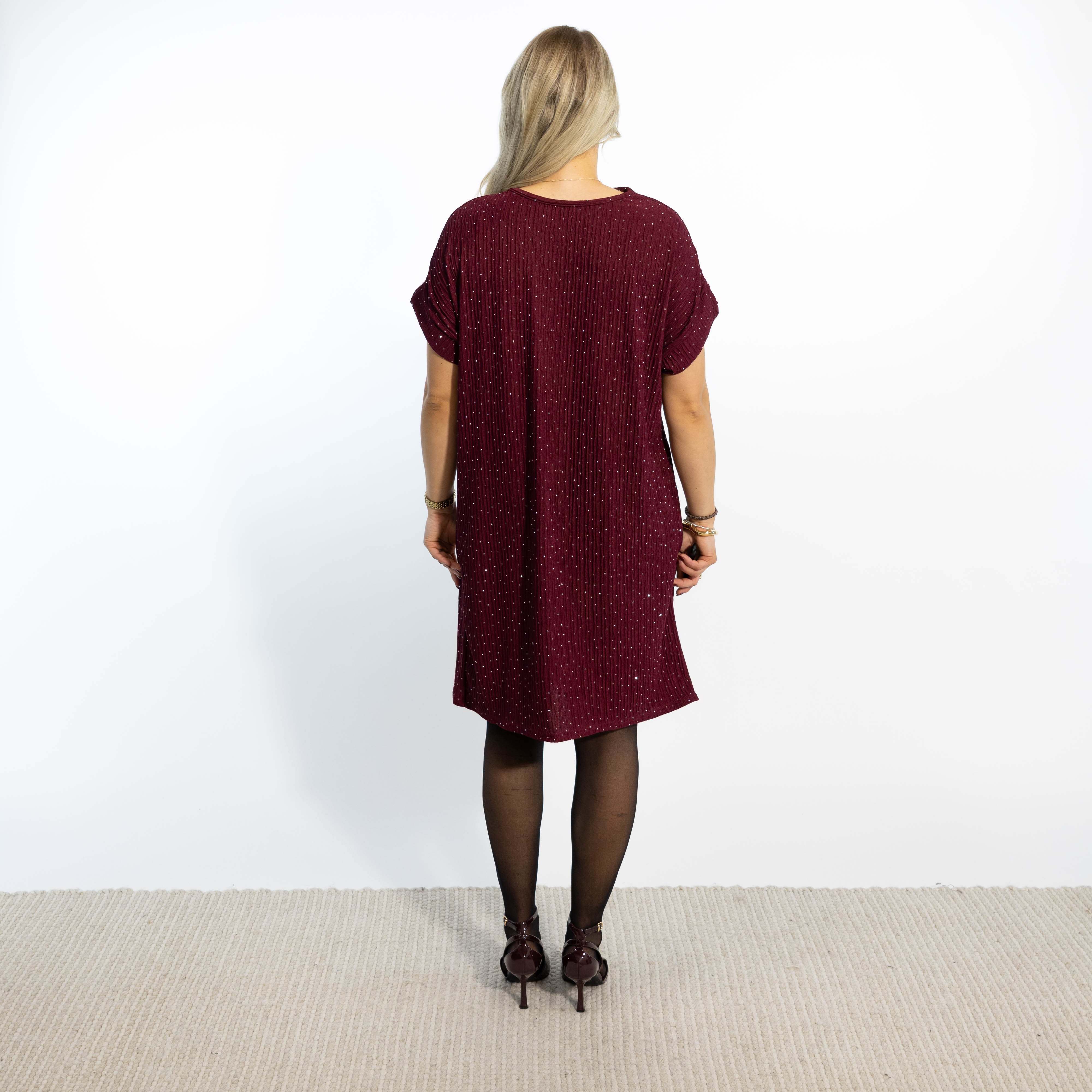 Norma kjole, Bordeaux