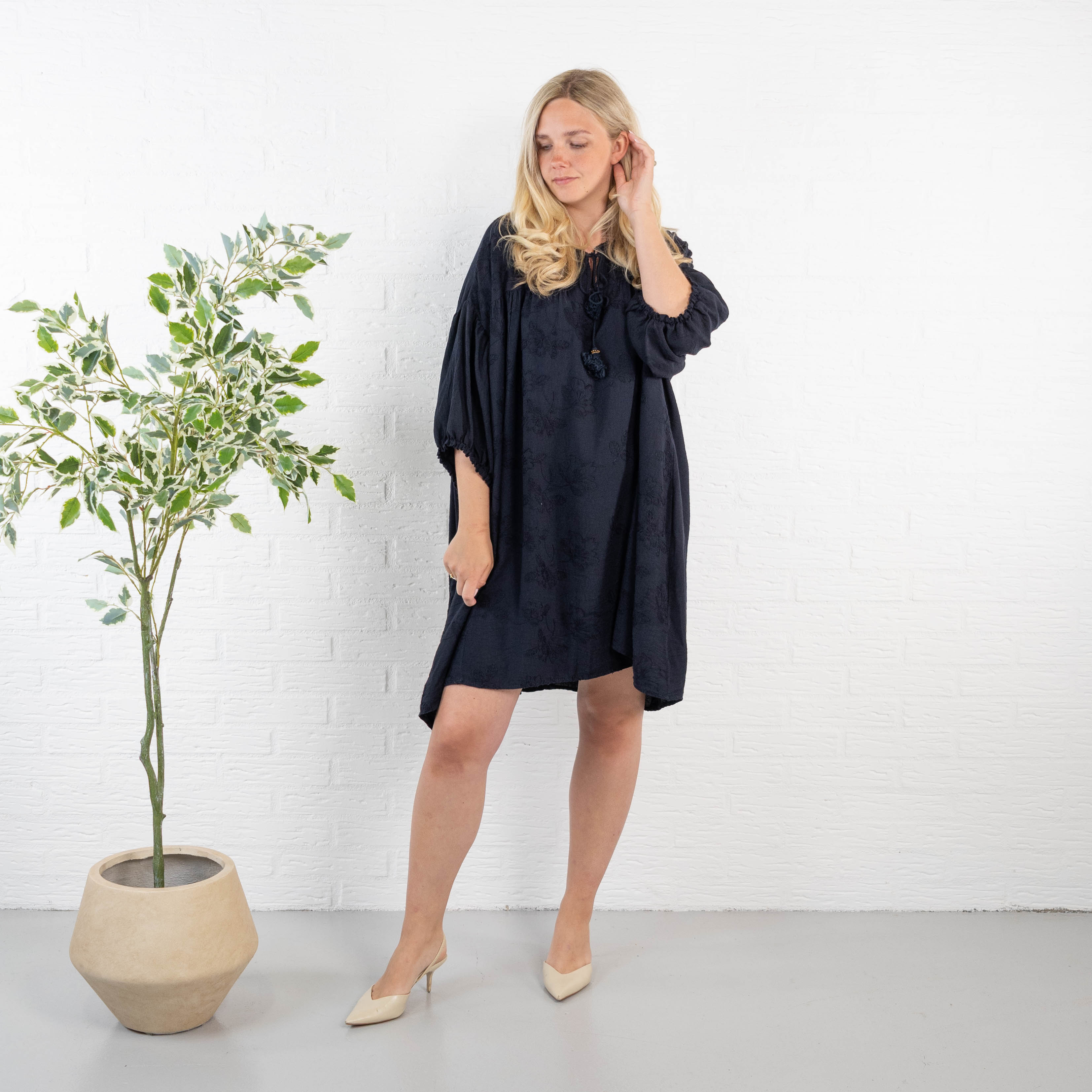 Queenie kjole, Navy