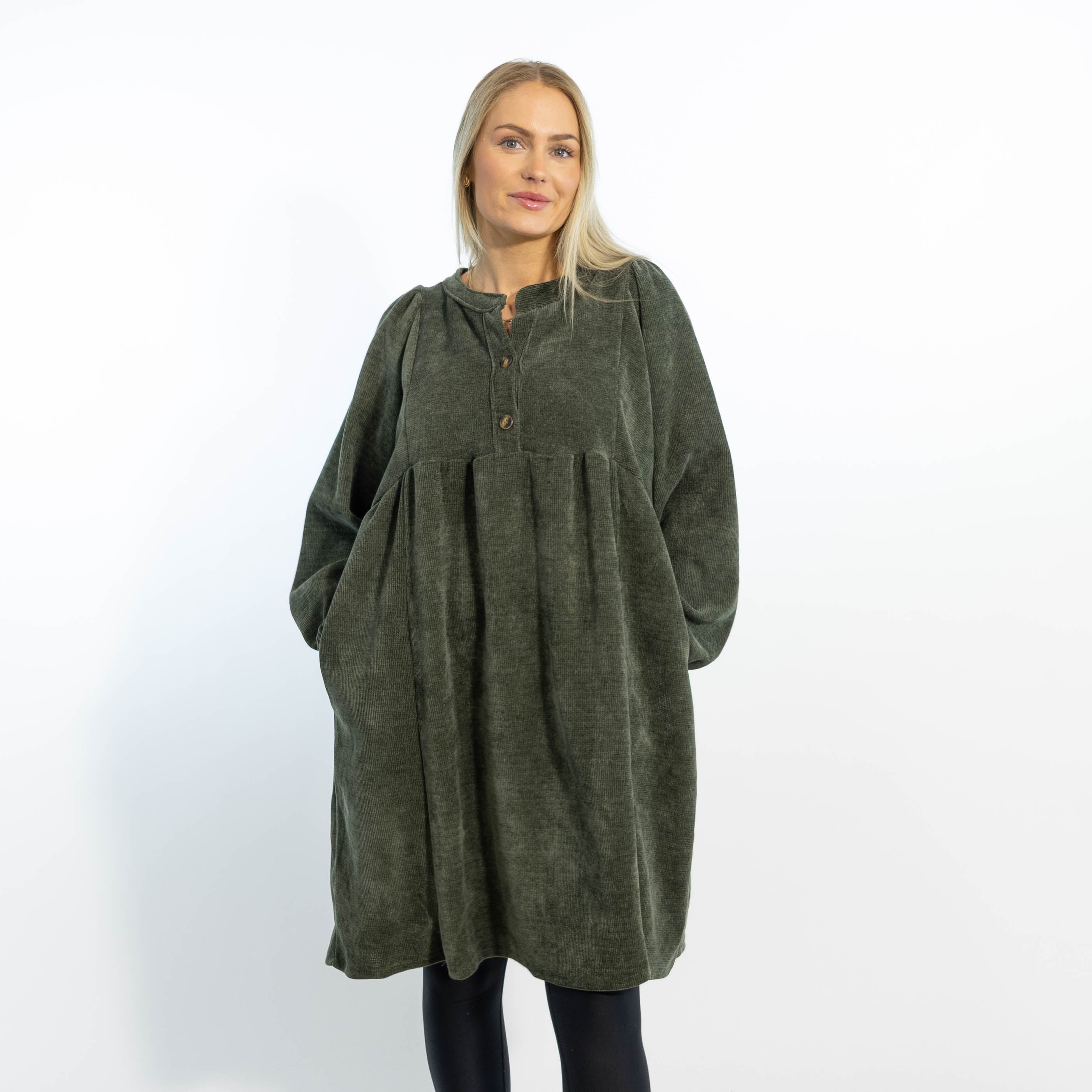 Gemma tunikakjole, Miligrøn