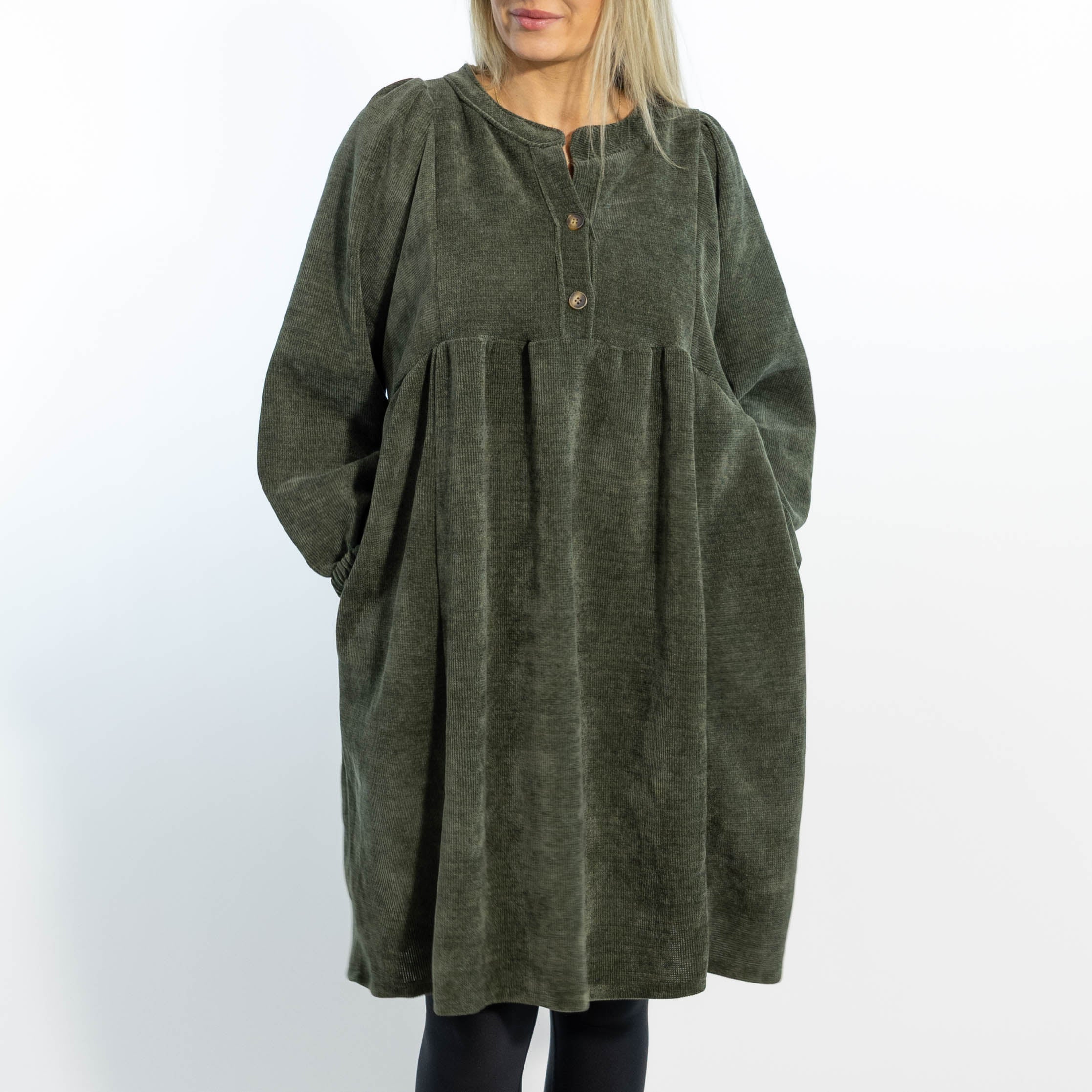 Gemma tunikakjole, Miligrøn