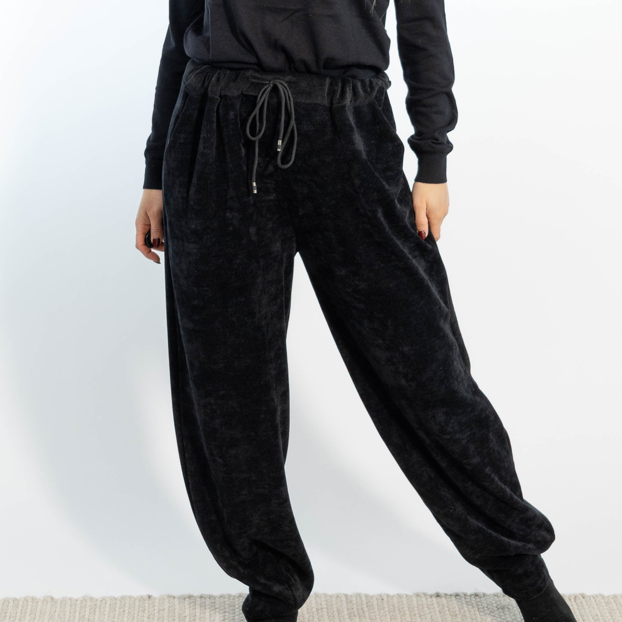 Zida baggy bukser, Sort