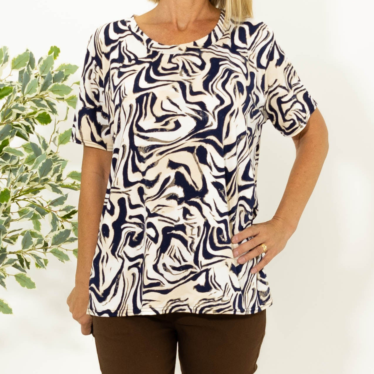Mabel overdel, Blå