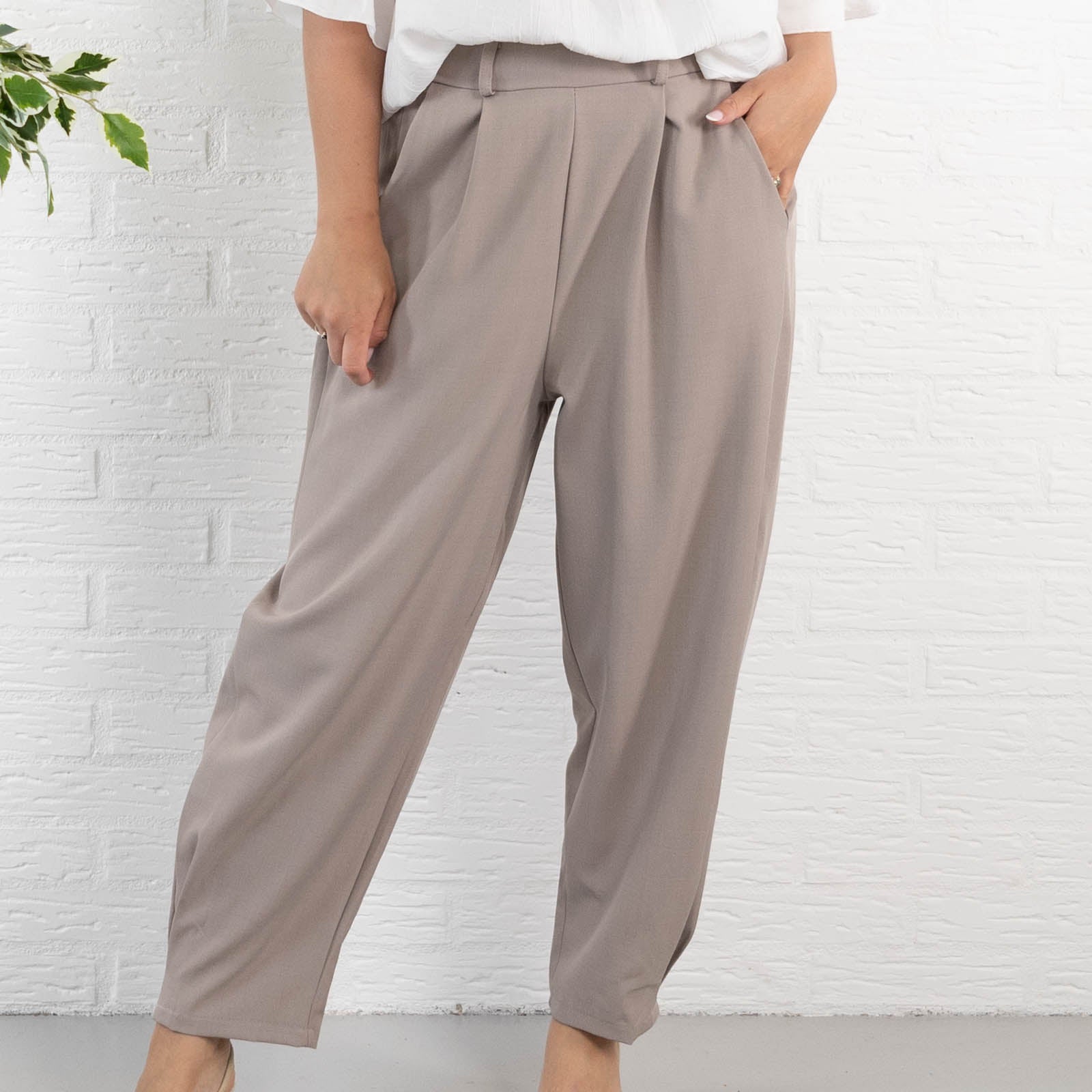 Oasis bukser, Beige