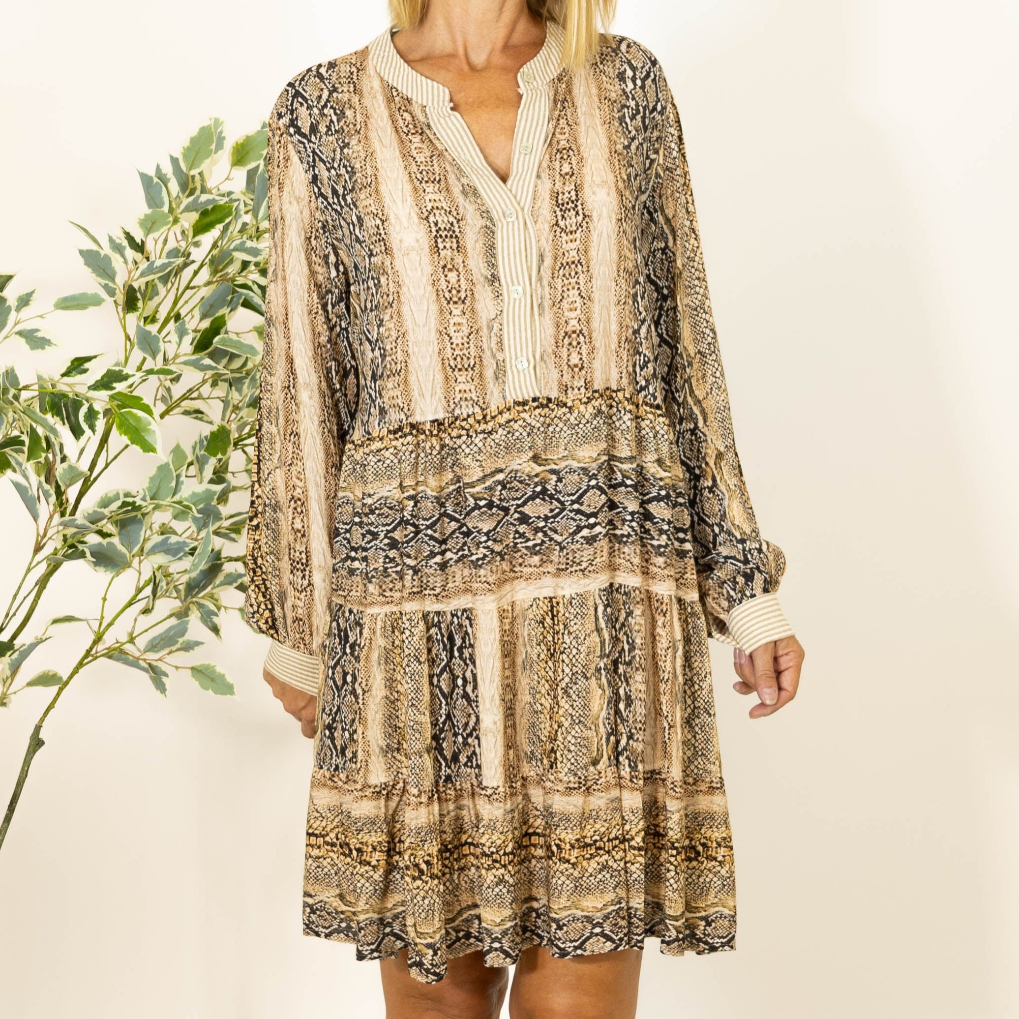 Else tunika, Beige
