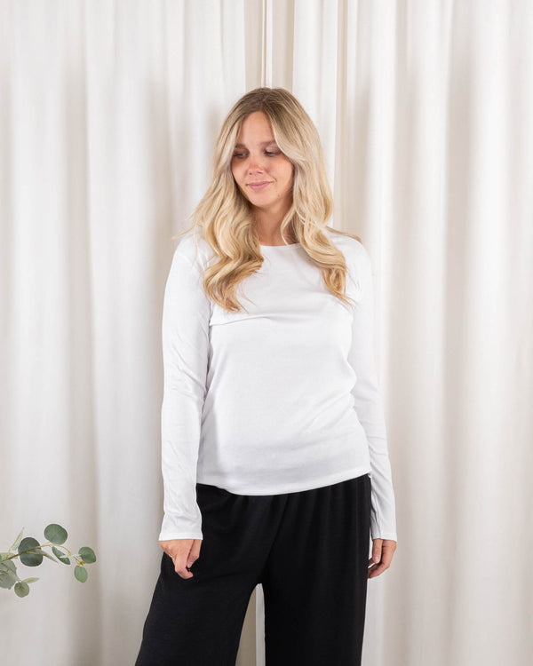 Maya t-shirt, Hvid