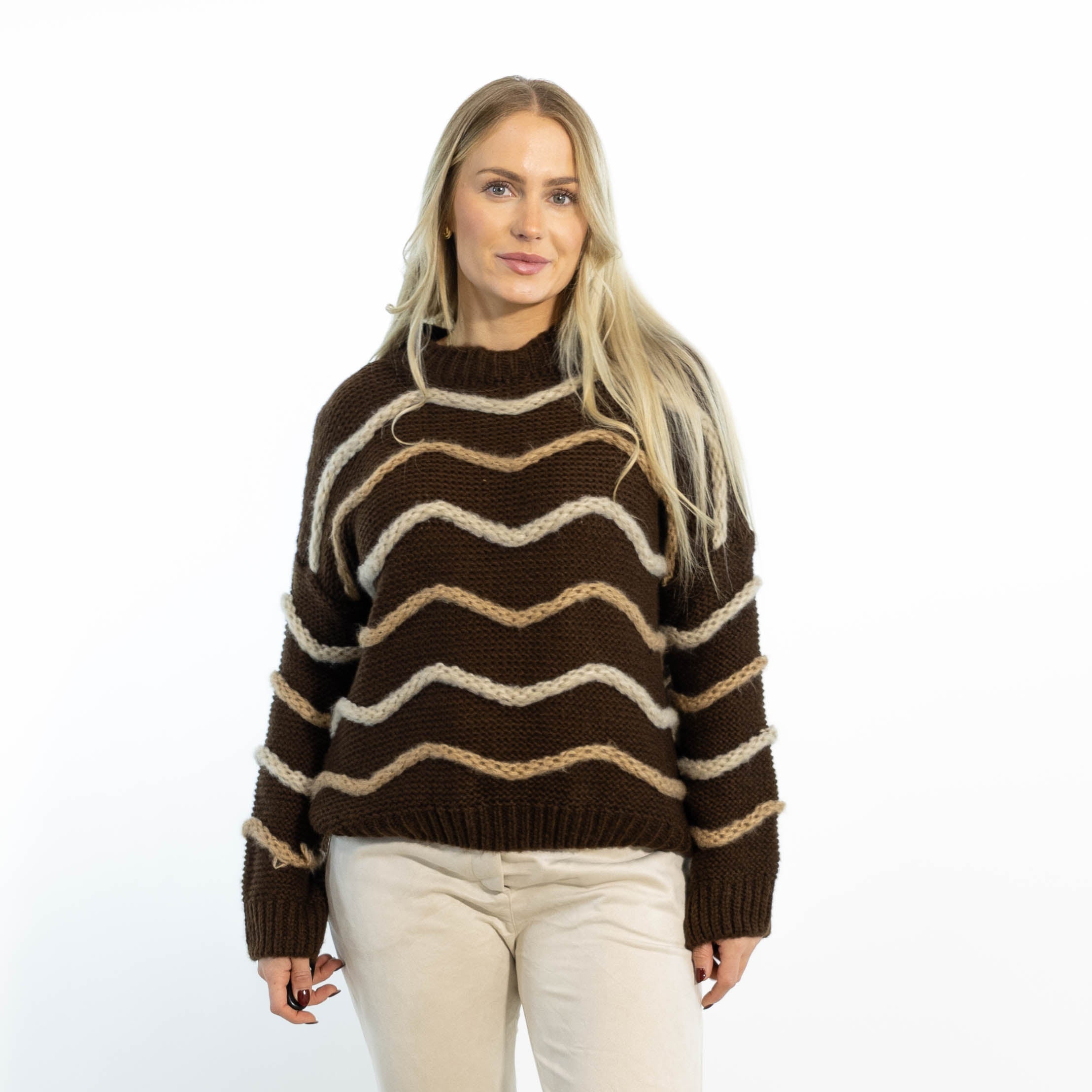 Lesley rundhals strik, Choko