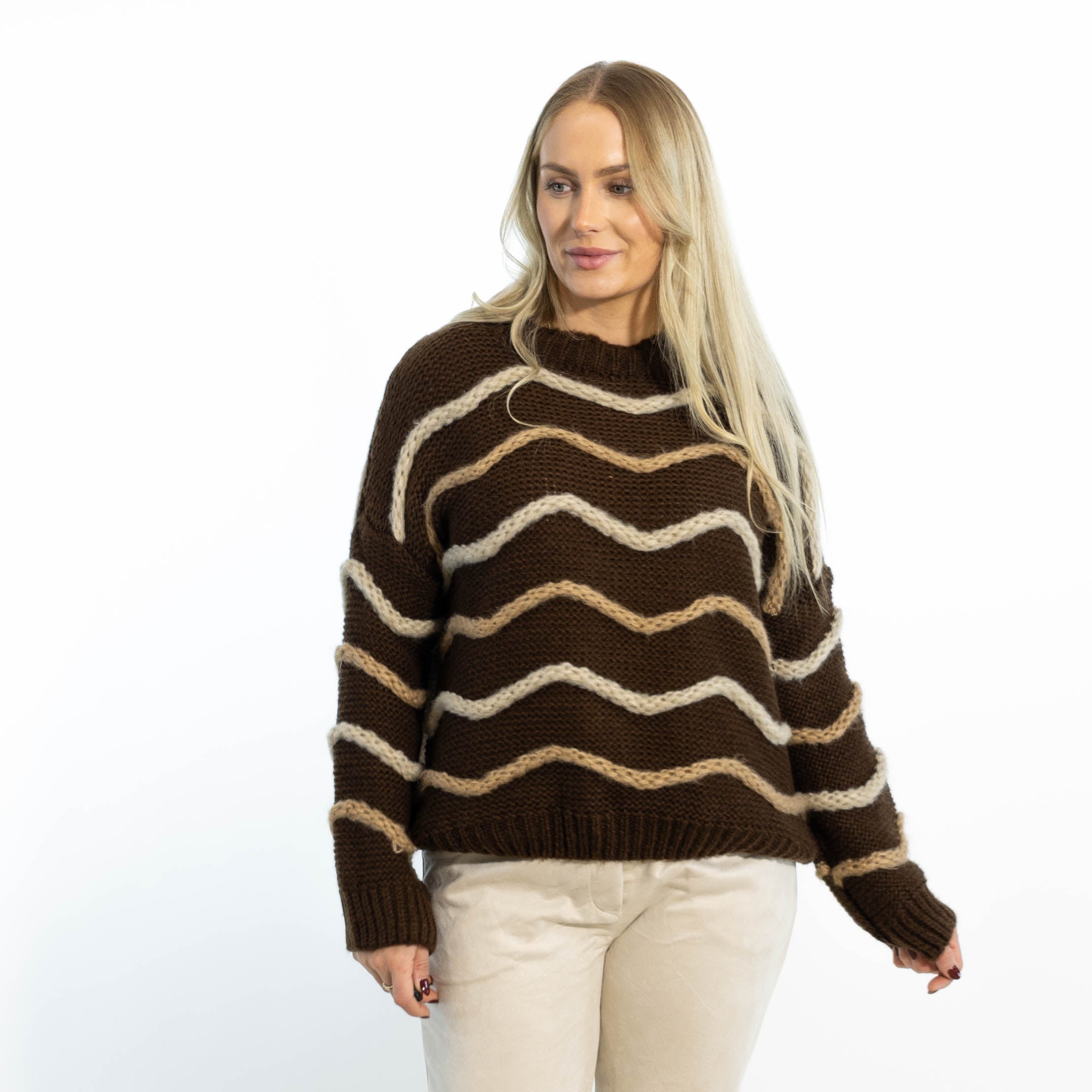 Lesley rundhals strik, Choko