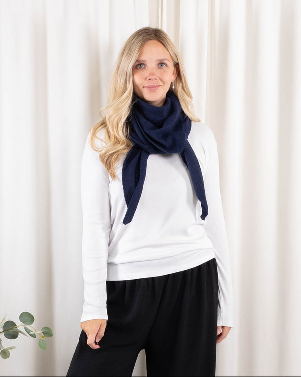 Trine tørklæde, Navy