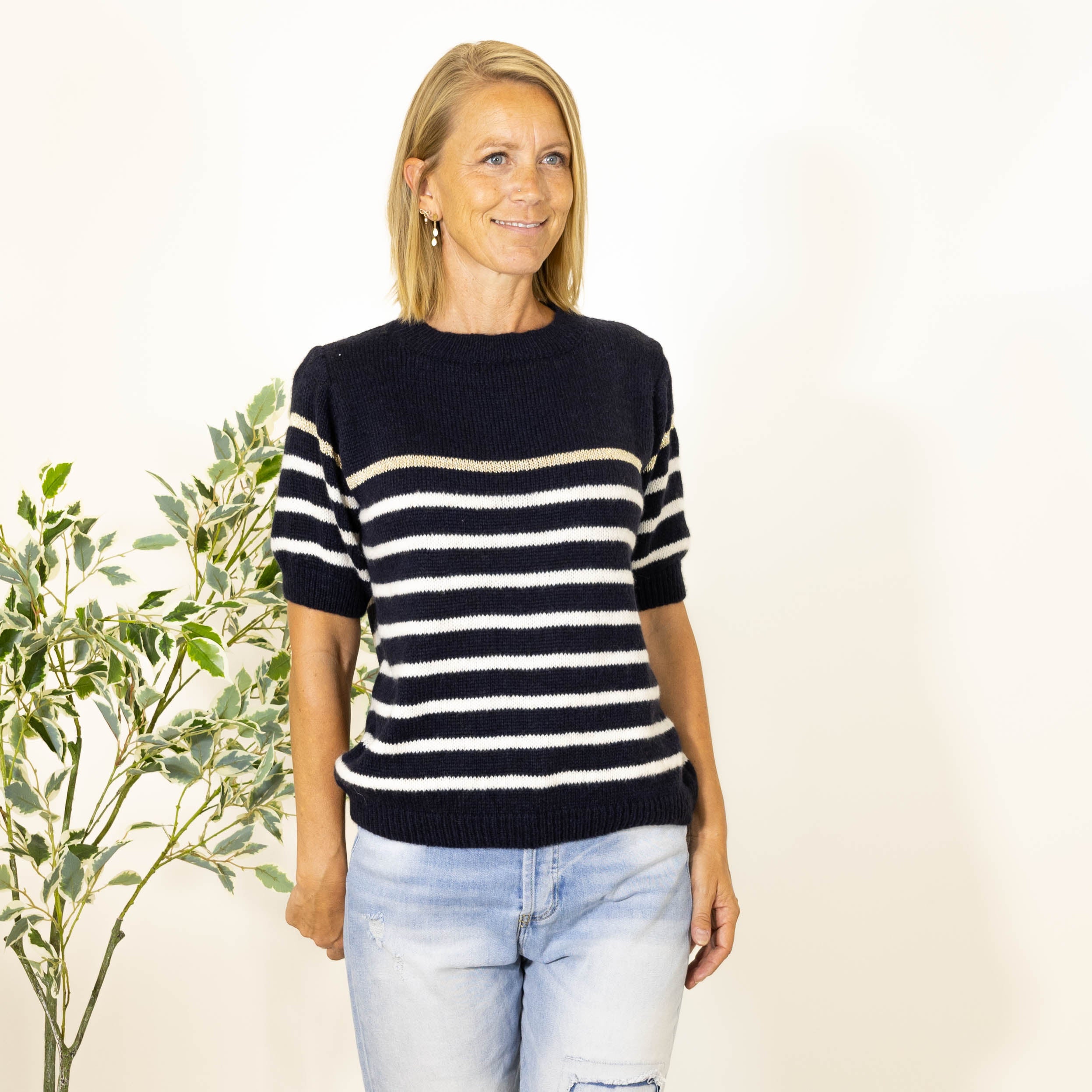 Reggie stribet strik, Navy
