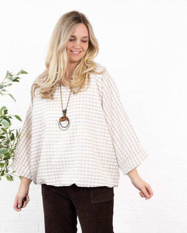 Carly overdel, Beige