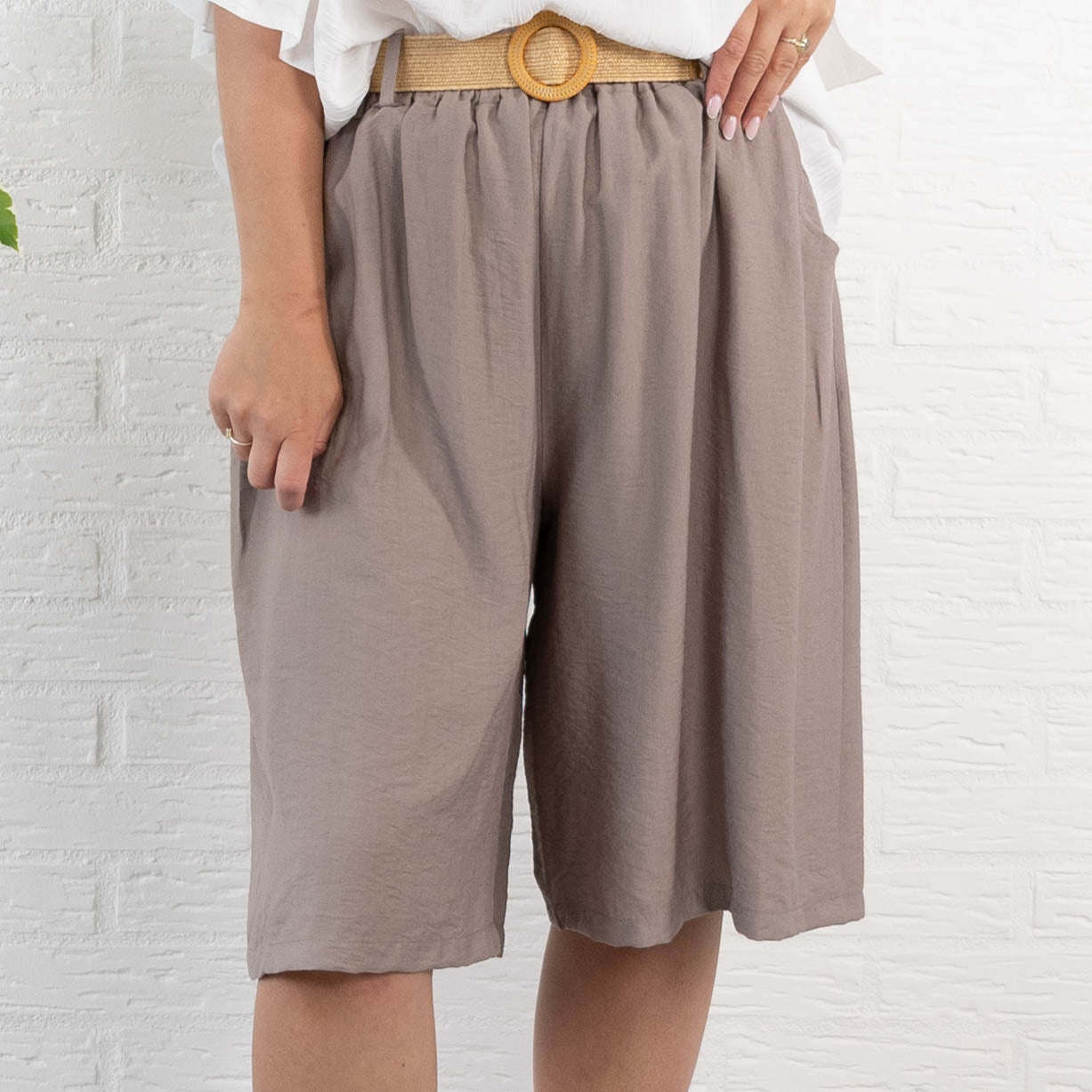 Astrid shorts, Taupe